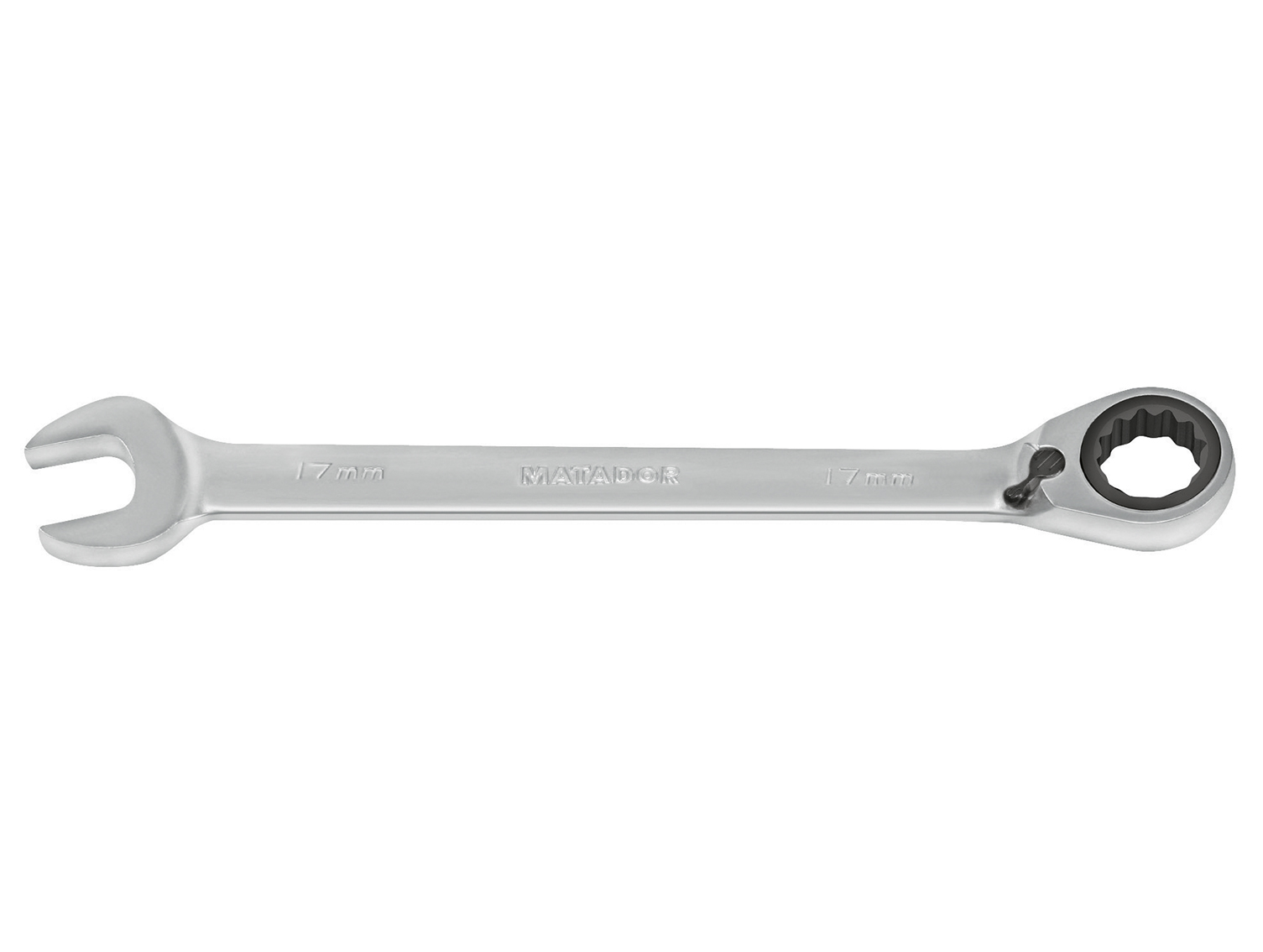 Combination Ratchet Spanner with switch lever.