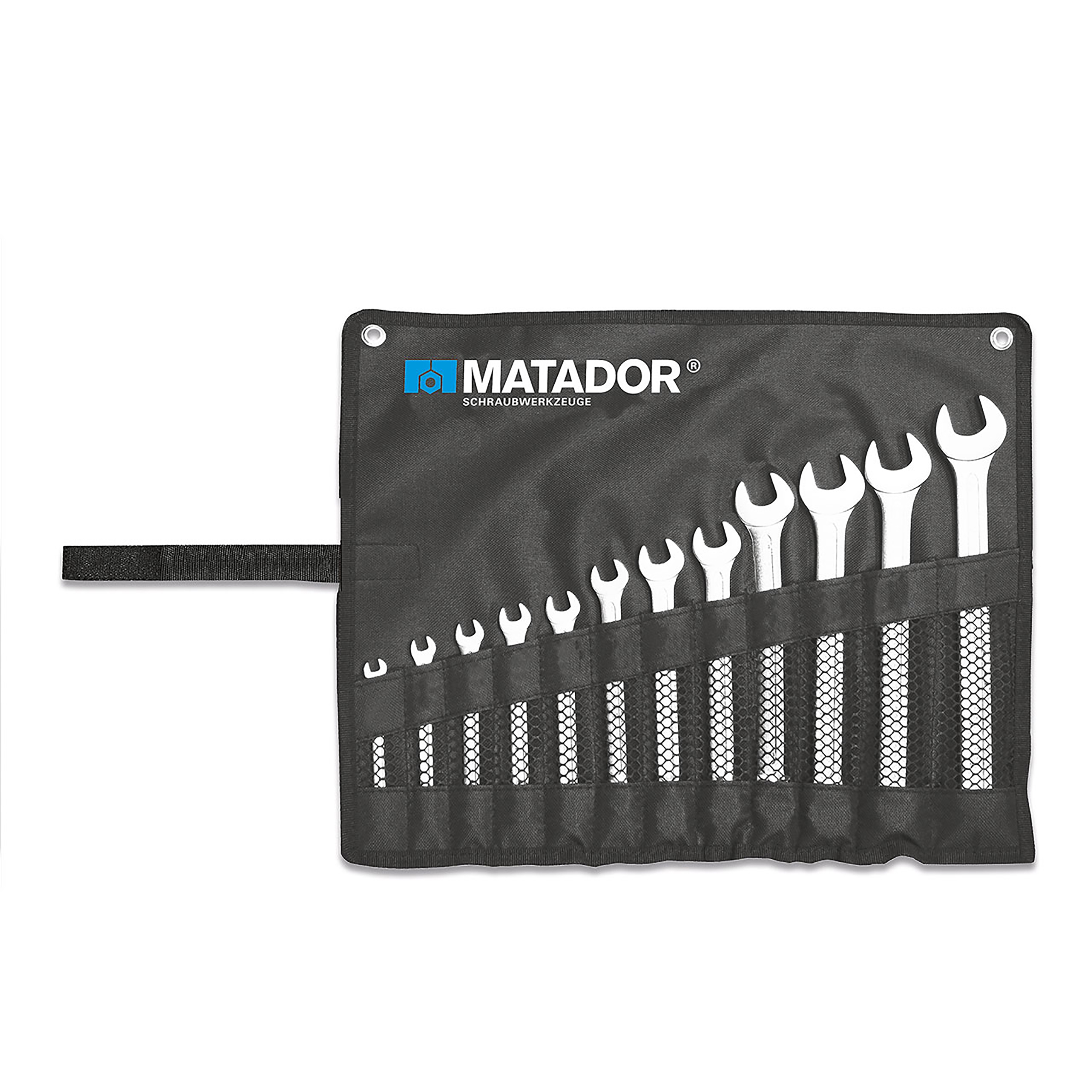 Combination spanner set, DIN 3113 A, 10 pcs, MATADOR item no. 01859100