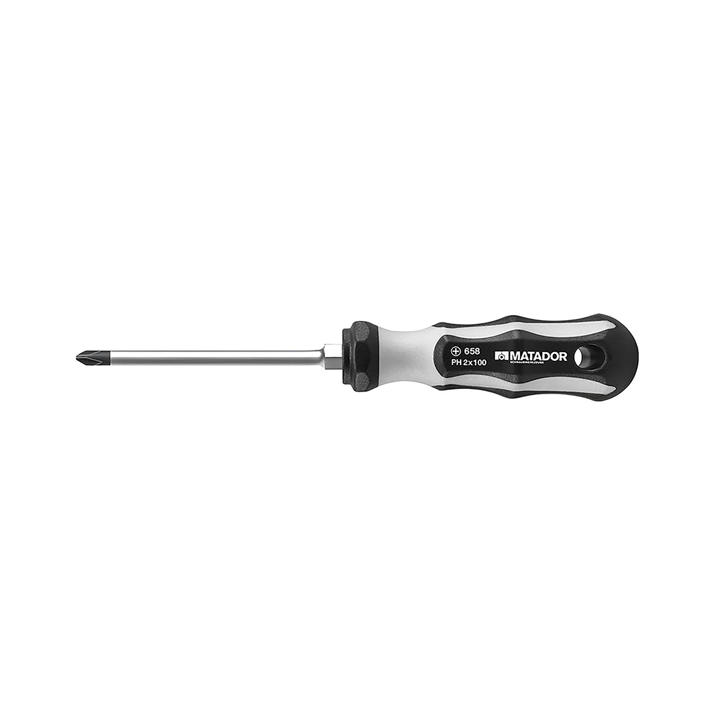 2C-Screwdriver, PH 2x100 mm, MATADOR Item No.: 06580020