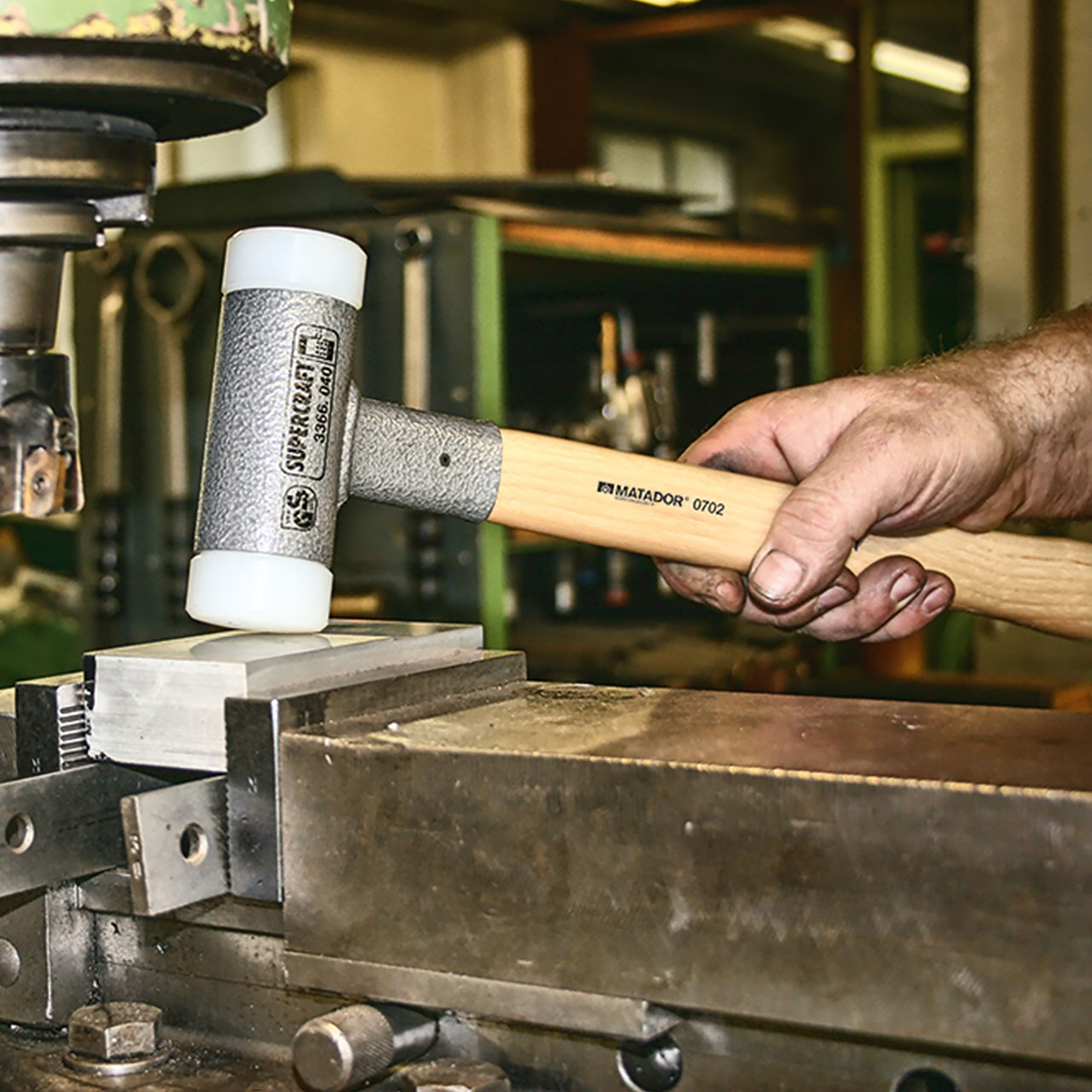 Schonhammer, rückschlagfrei, 30 mm, 460 g, MATADOR Art.-Code: 07020300
