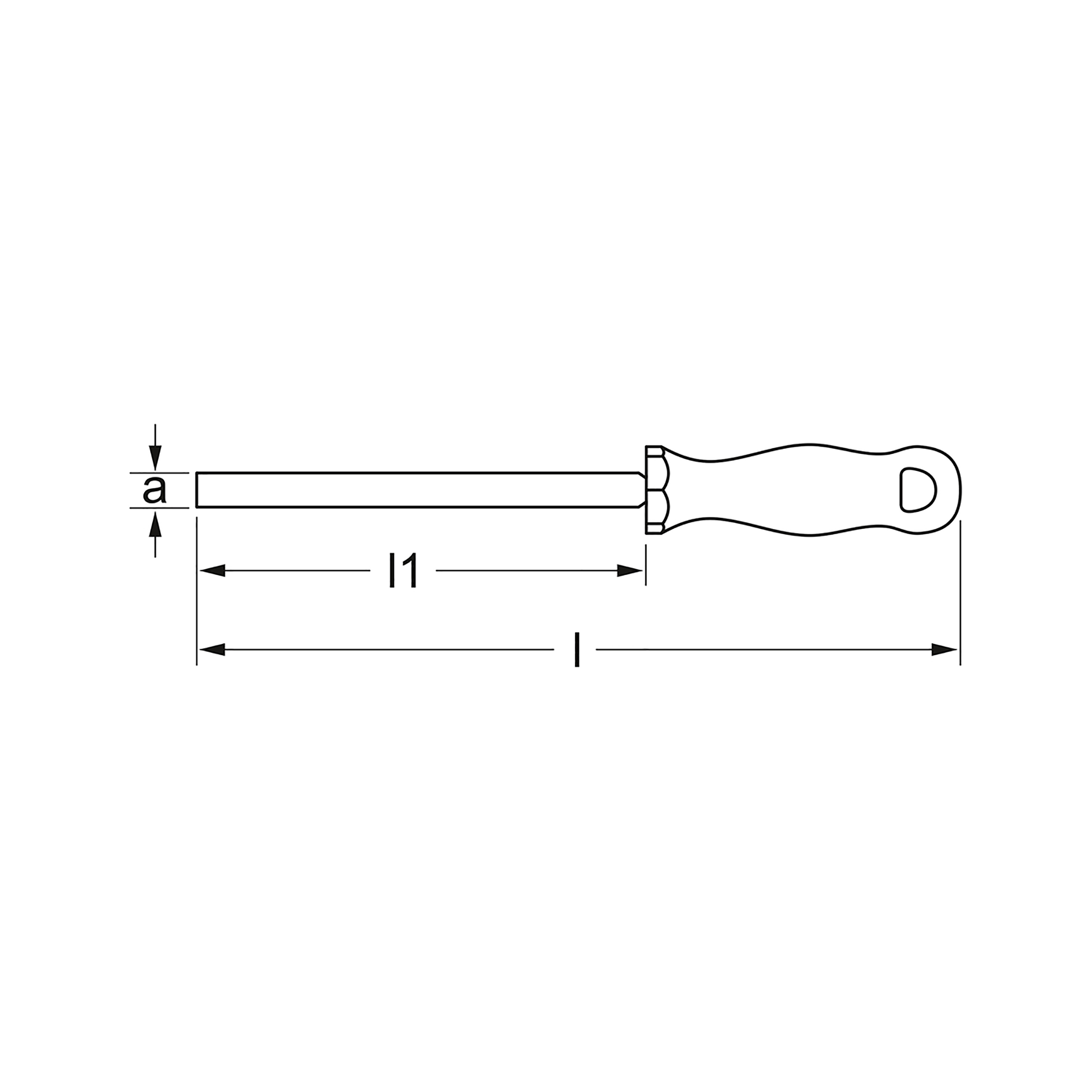 Bremssattelfeile, 240 mm, MATADOR Art.-Code: 08540001