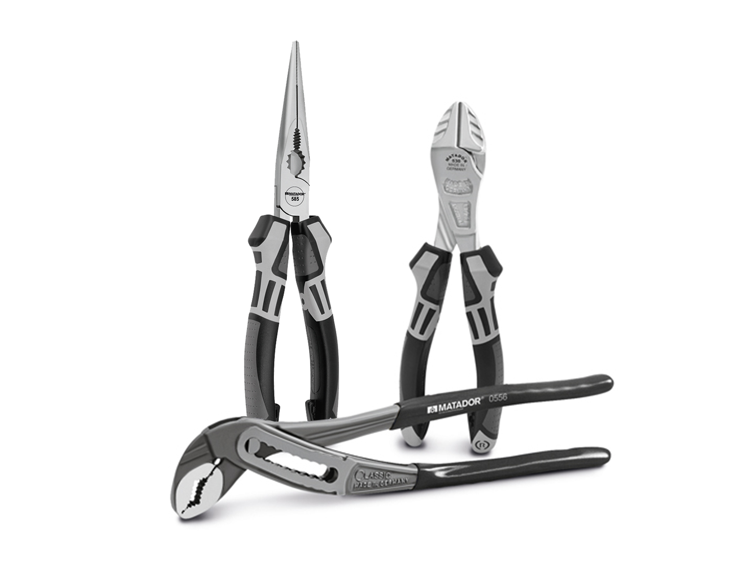 Pliers assortment, 3 pcs, MATADOR 05309030