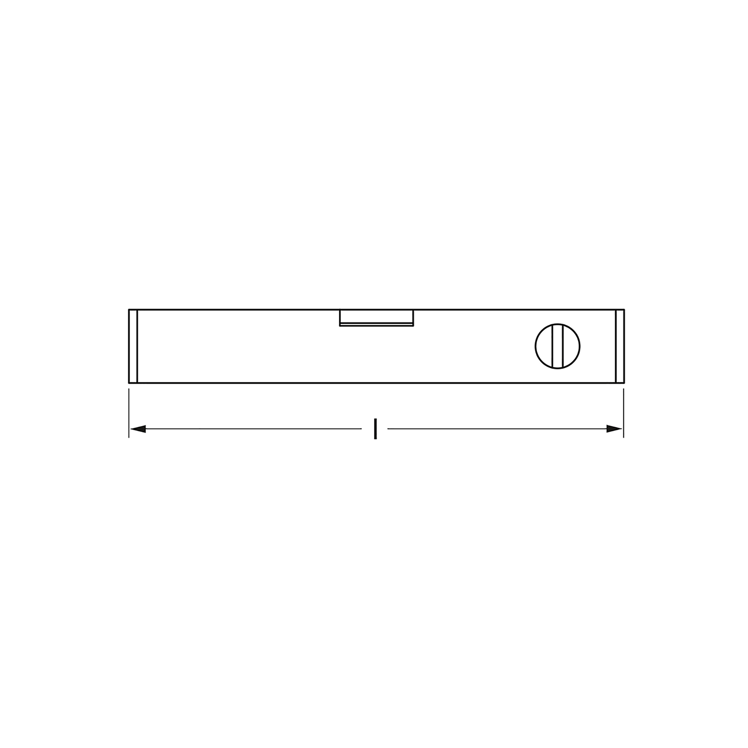 Aluminium-Wasserwaage, 400 mm, MATADOR Art.-Code: 07989040