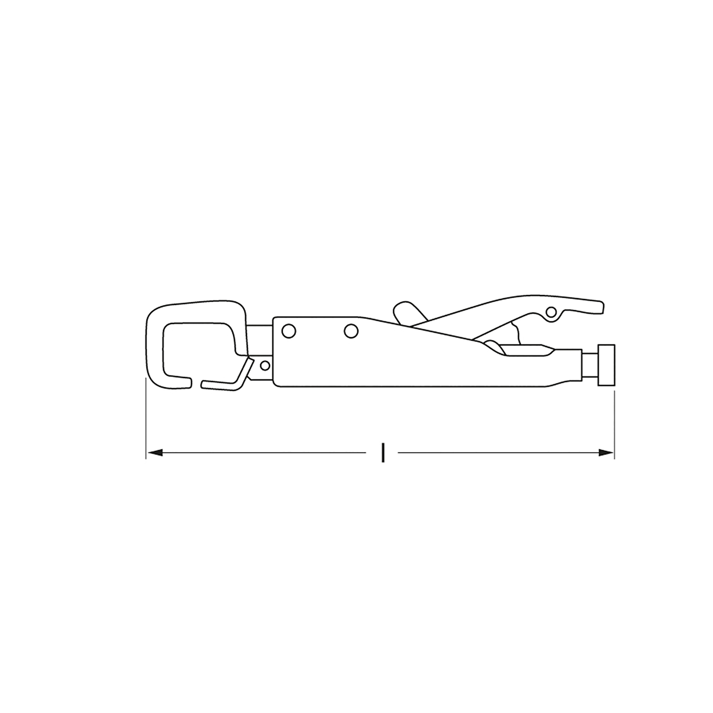 Axial grip pliers, type JJ, 230 mm, MATADOR item no.: 05870008