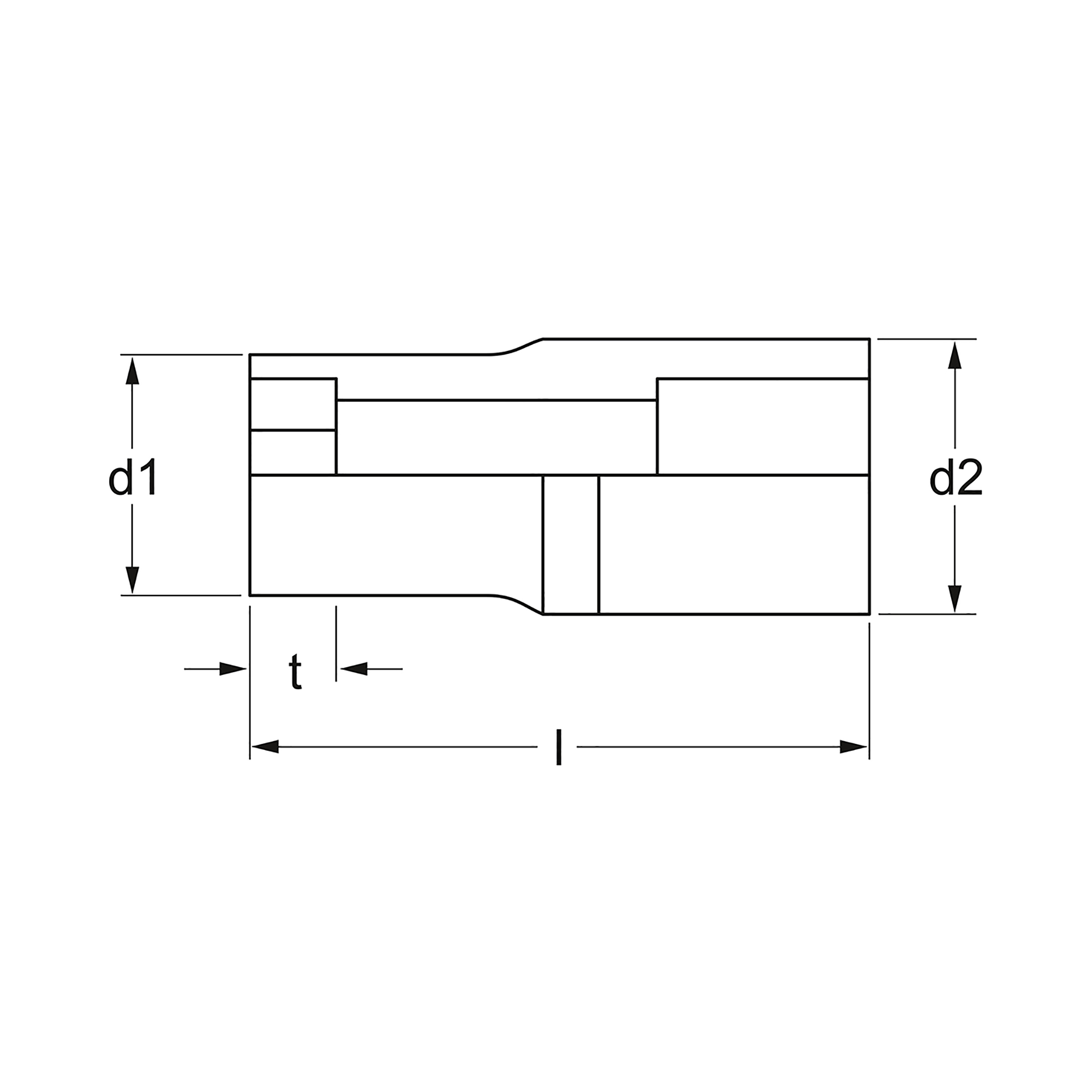 Steckschlüssel-Einsatz, 6-kt., 6,3 mm (1/4"): 10 mm, MATADOR Art.-Code: 20750100