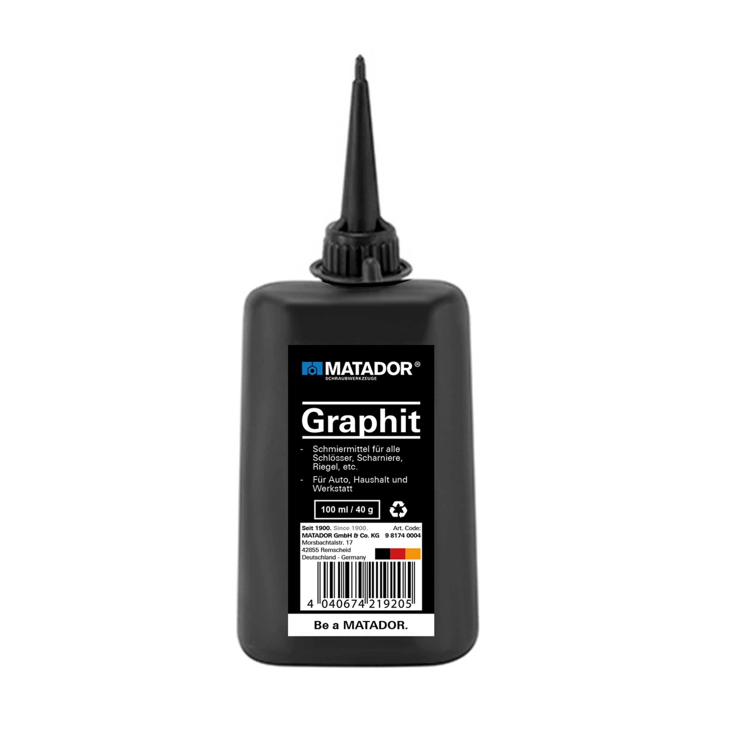 Graphite, 100 ml, MATADOR item no.: 81740004