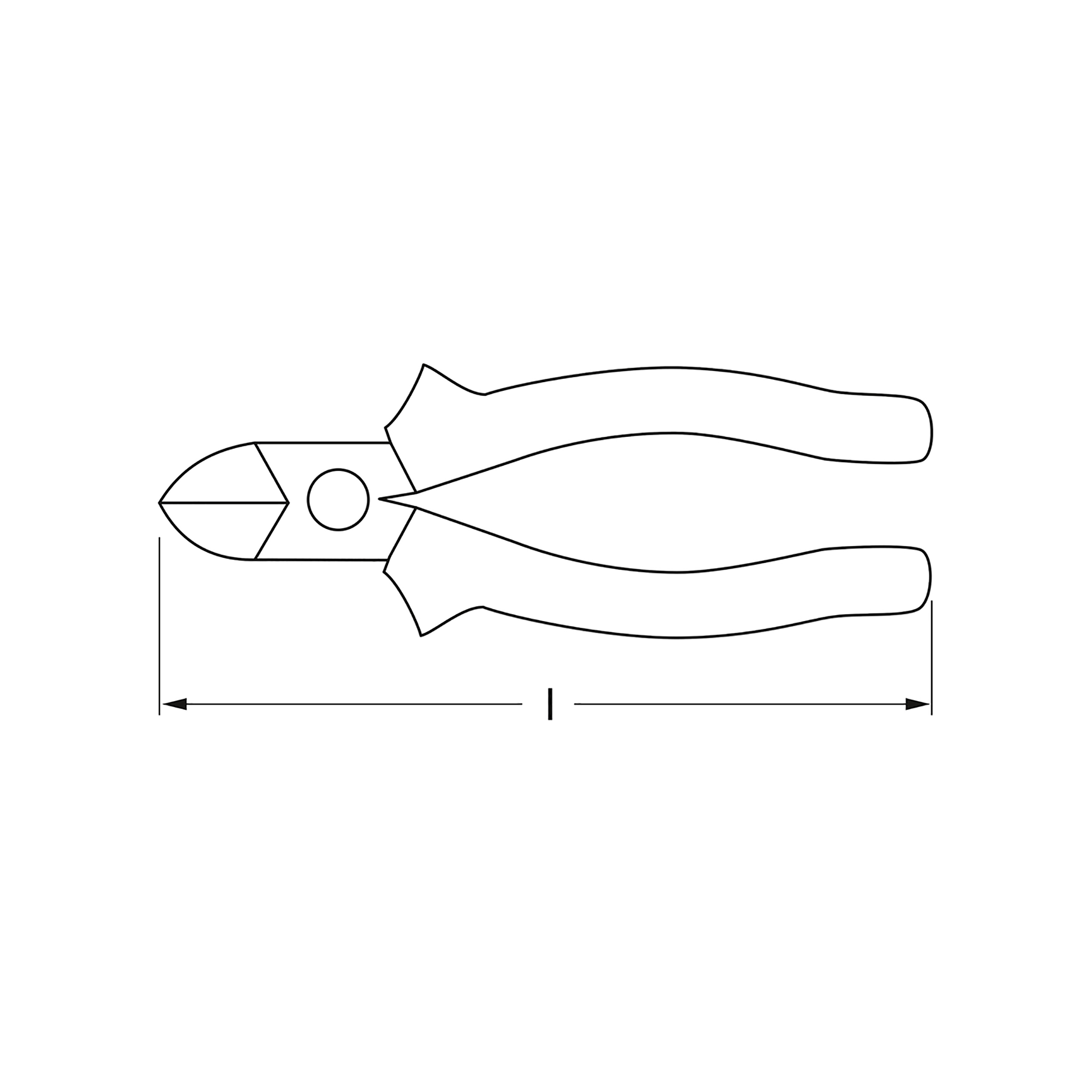 Seitenschneider, DIN ISO 5749, 160 mm (6.1/4"), MATADOR Art.-Code: 05320160