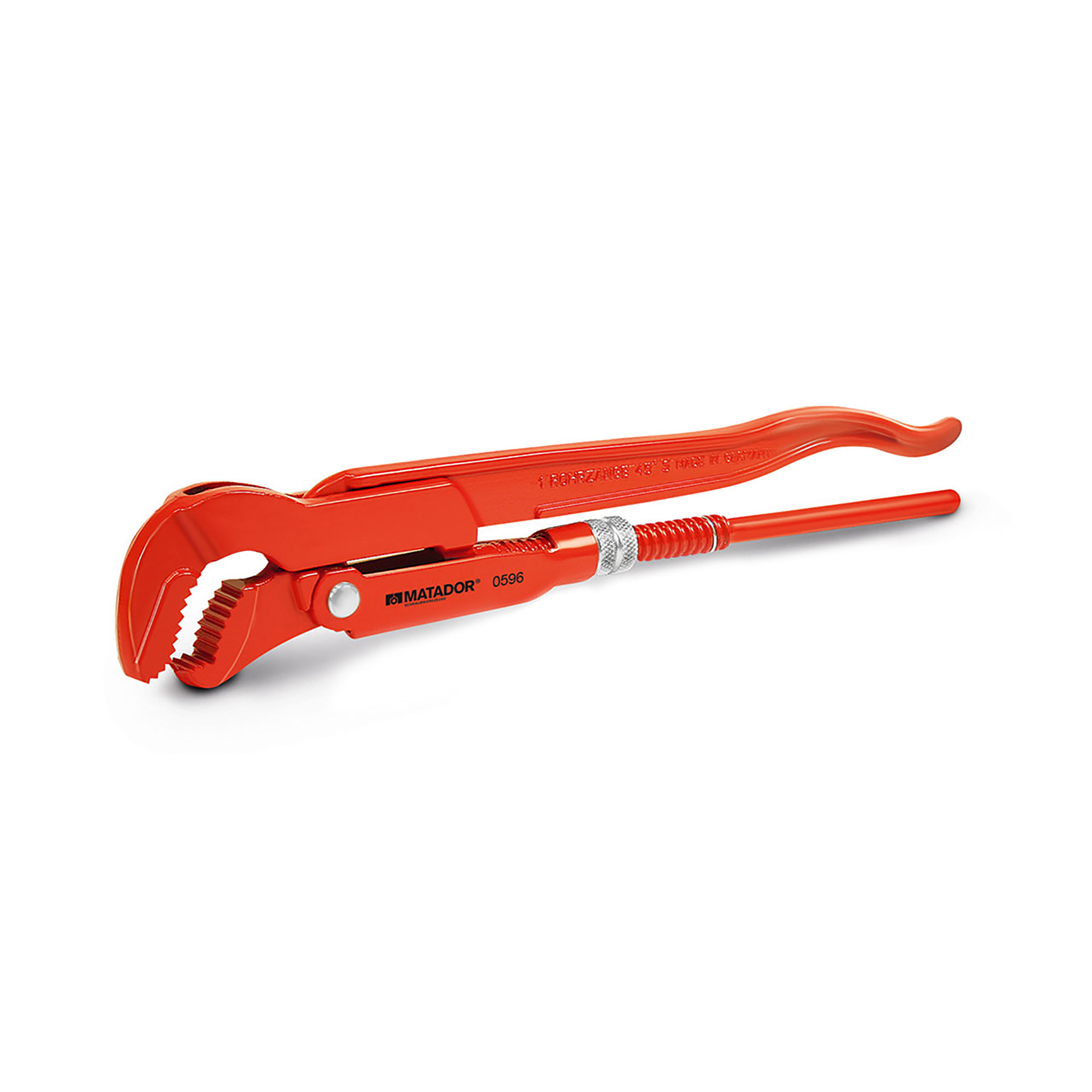 Corner pipe wrench, S-face, DIN 5234 C, 0-42 mm (1"), MATADOR item no.: 05960002