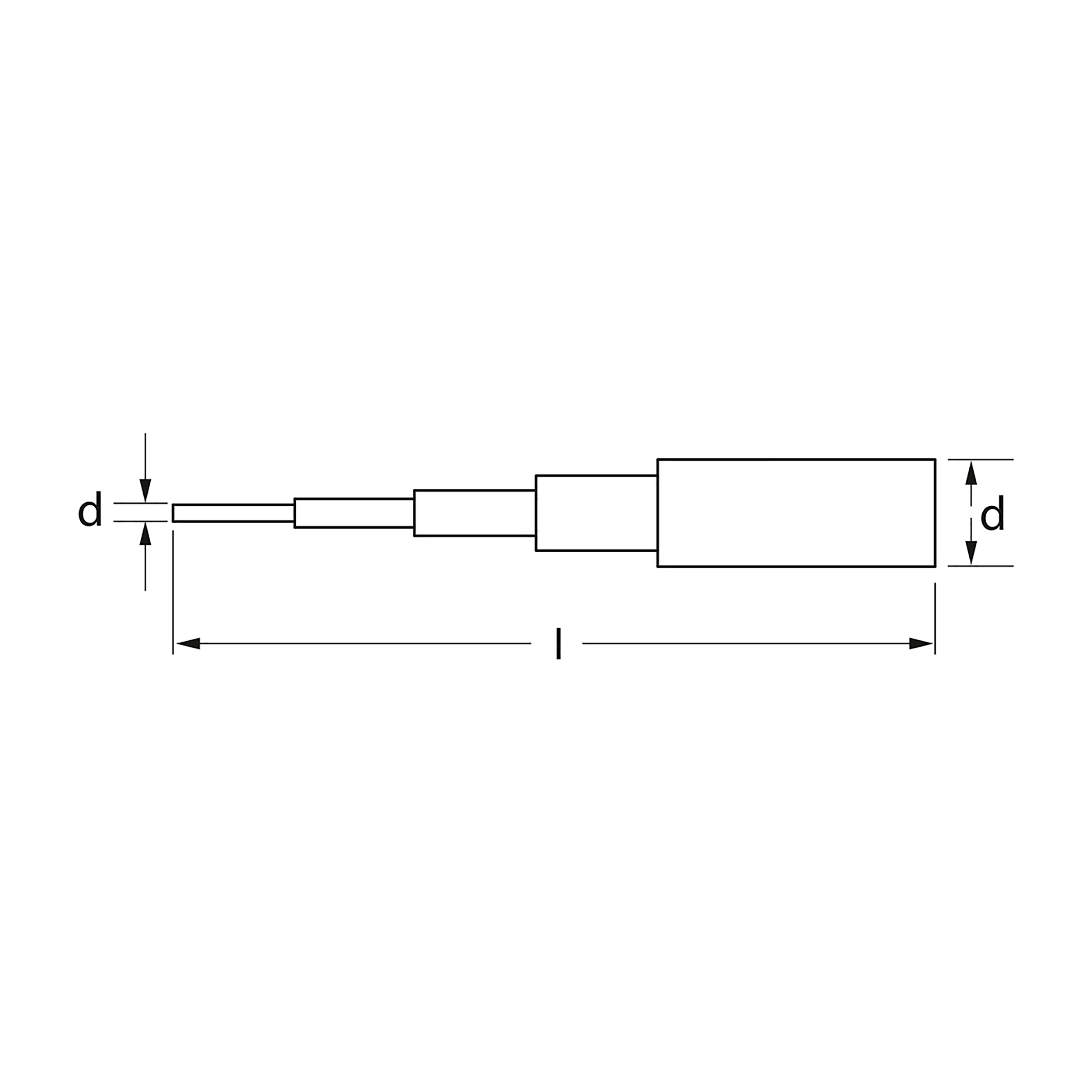 Stufen-Drehstift, 5-6-8-10-12 mm, MATADOR Art.-Code: 03420250
