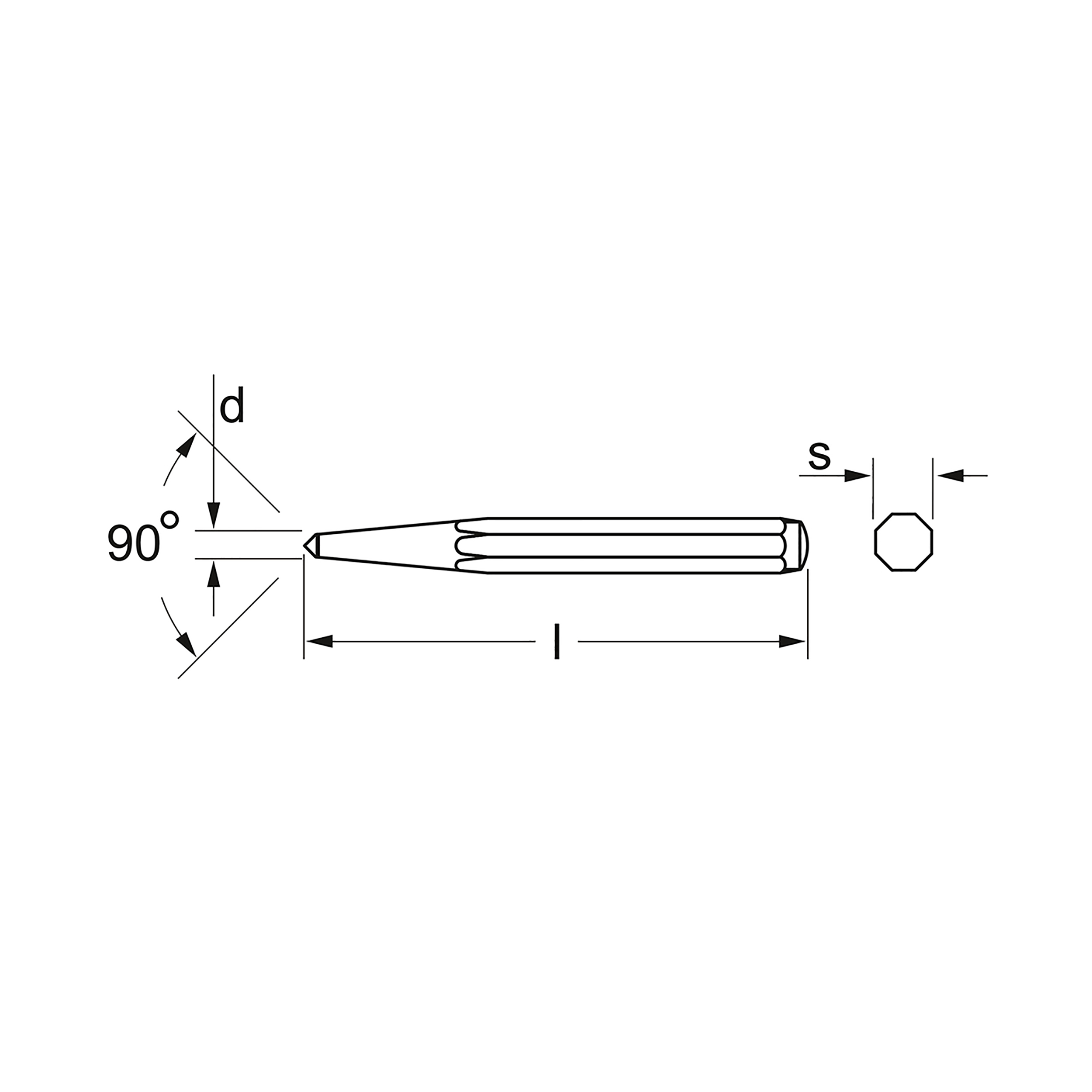 Centre punch, MATADOR item no. 07170040