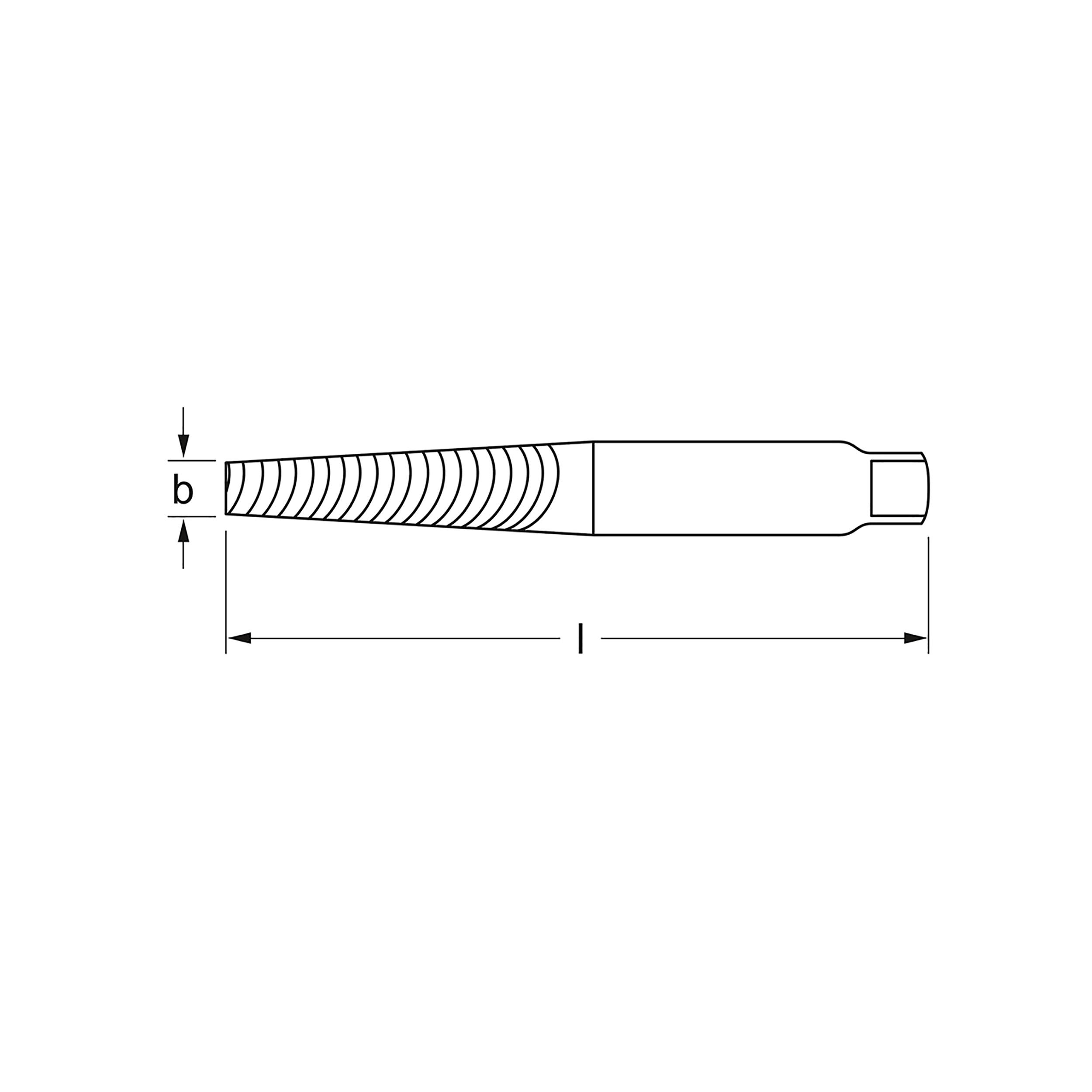 Screw Extractor Set, 6 pcs, MATADOR 07710002