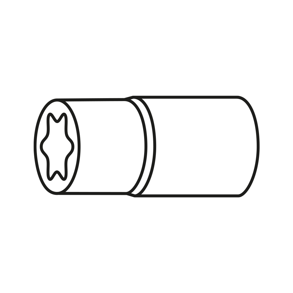 Steckschlüssel-Einsatz, TORX®, 6,3 mm (1/4"): E10, MATADOR Art.-Code: 20900100