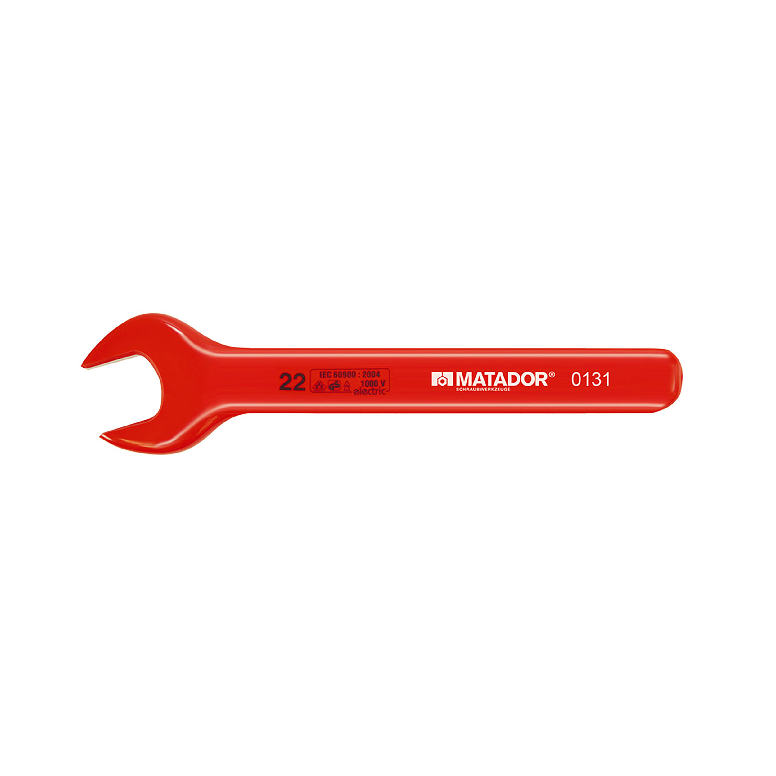 VDE open-endeded spanner, insulated, MATADOR art. no. 01310060