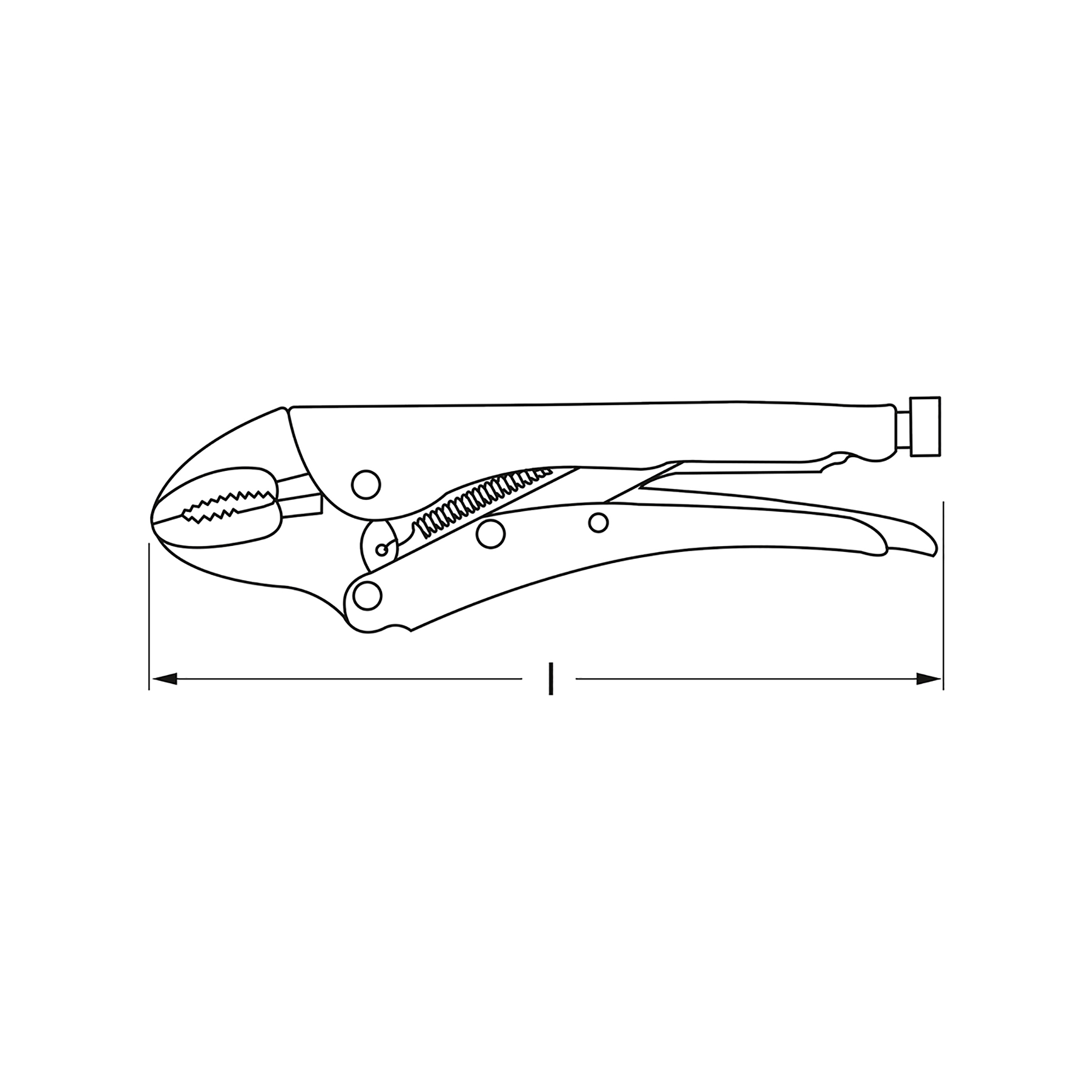 Universal-Gripzange, 250 mm (10"), MATADOR Art.-Code: 05880250