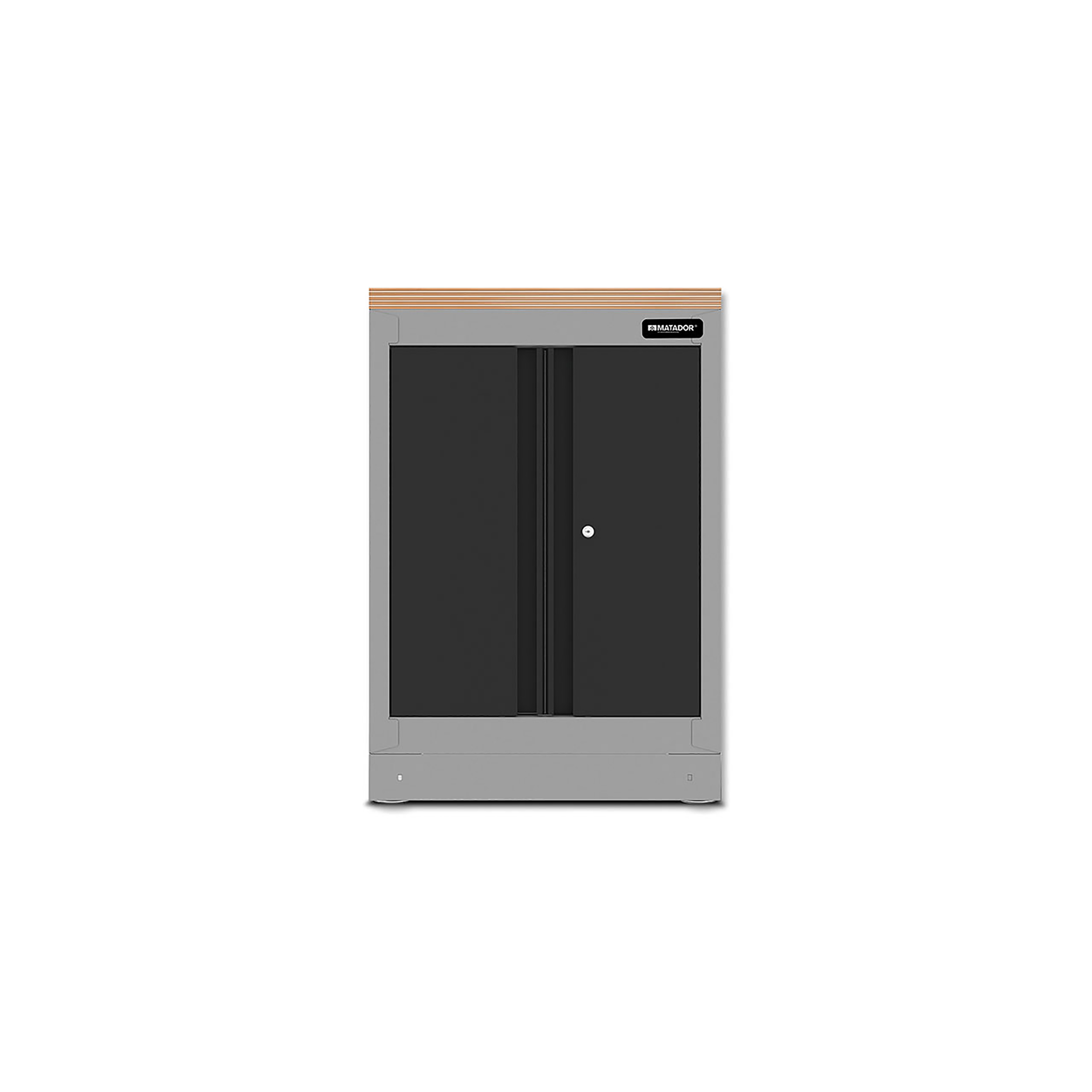 Men's Kitchen: 4-Elemente mit Hochschrank & Werkstattwagen, 2.813 x 1.980 x 526 mm