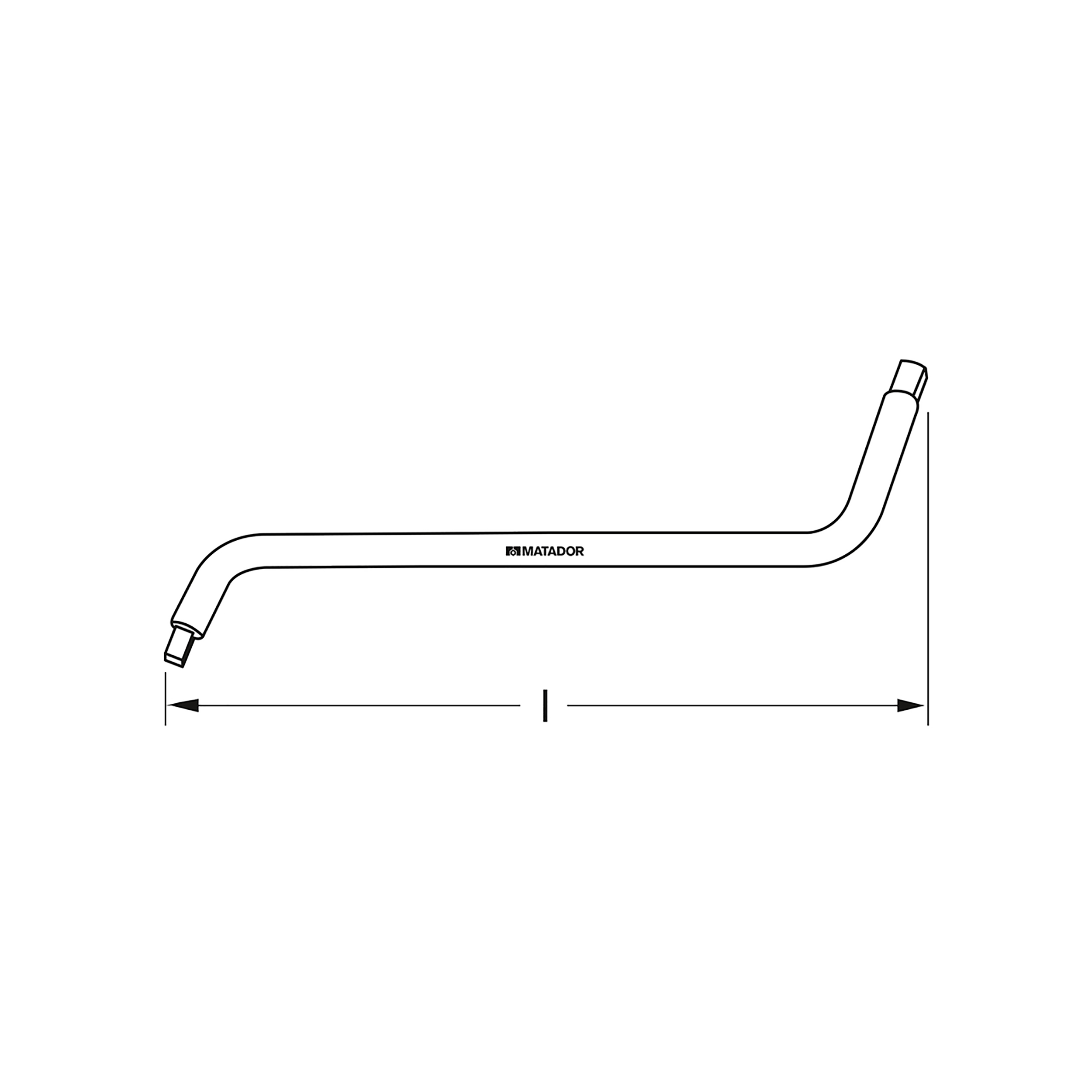 Spezial-Öldienstschlüssel, 8x10 mm, MATADOR Art.-Code: 02660001