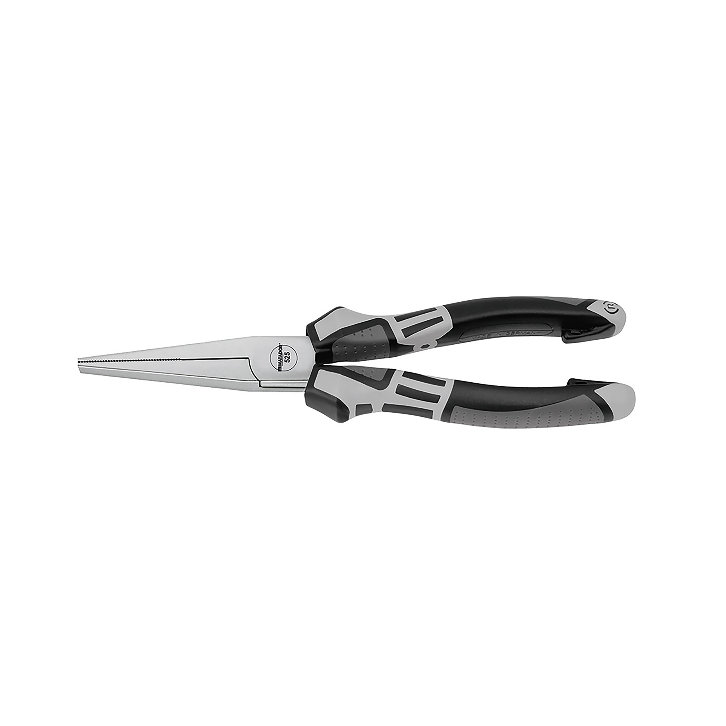 Langbeck flat nose pliers, ISO 5745, 160 mm (6.1/4"), MATADOR item no.: 05250160