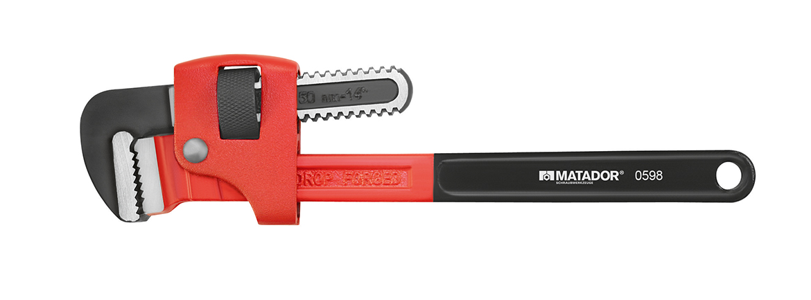 One-hand pipe wrench, MATADOR 0598