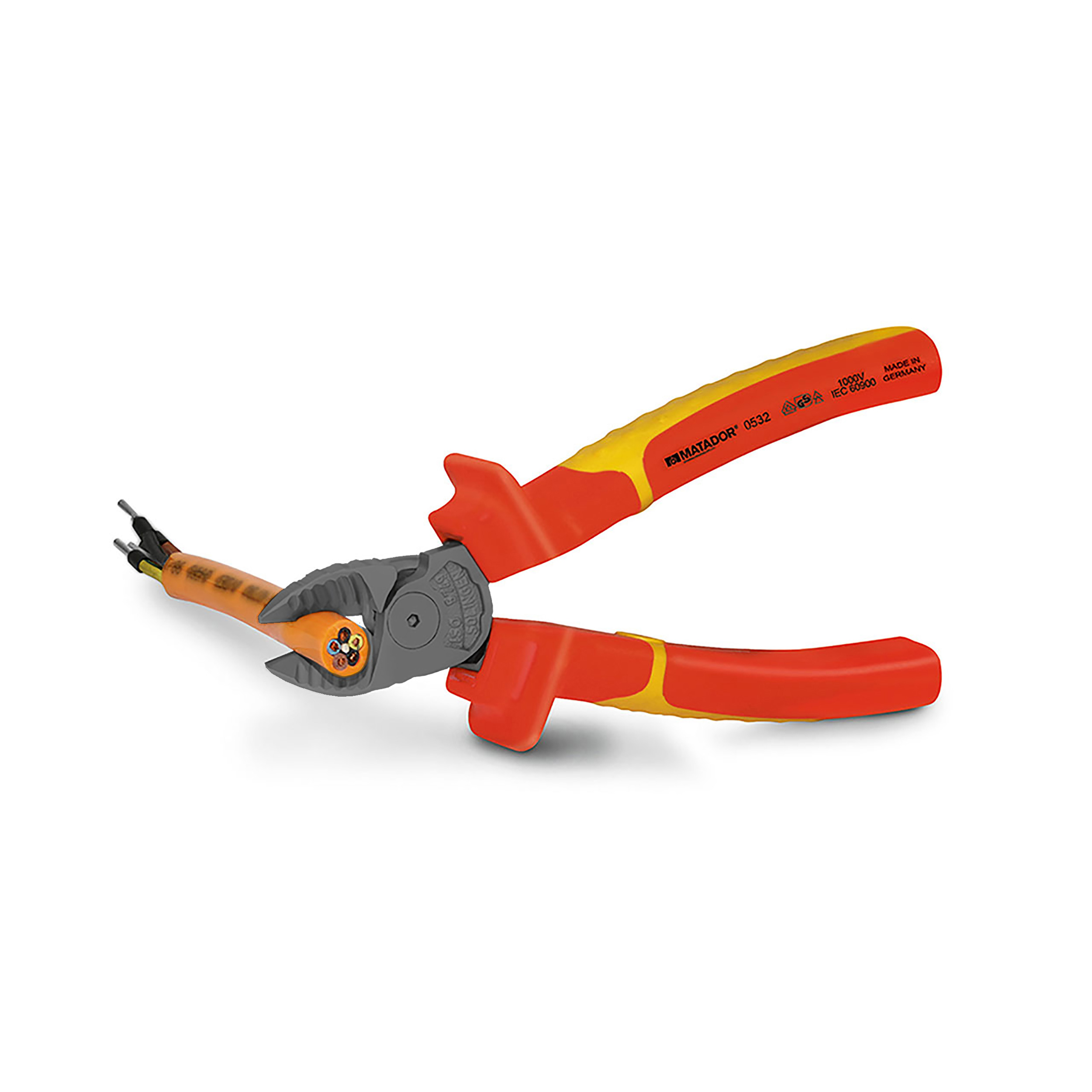 VDE Seitenschneider, DIN ISO 5749, 160 mm (6.1/4"), MATADOR Art.-Code: 05321160