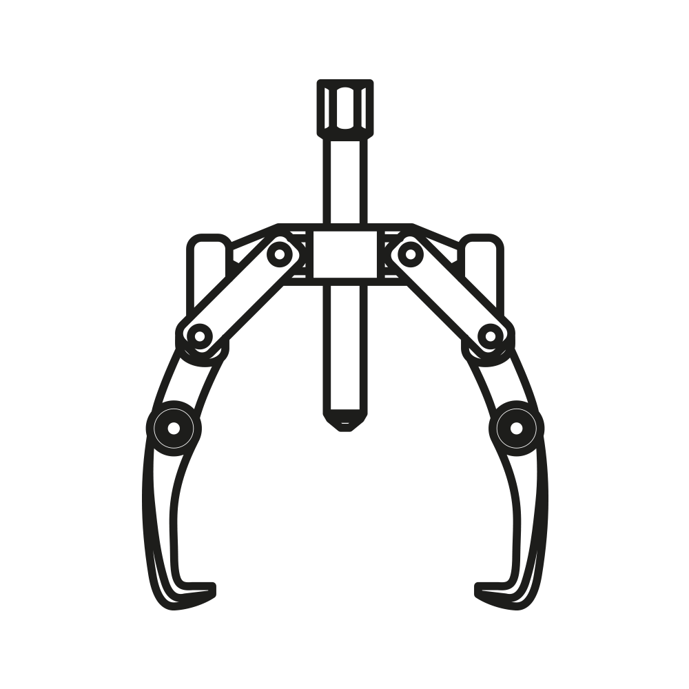 Abzieher, 2-armig, schwere Ausführung, 20-150 mm, MATADOR Art.-Code: 07240001