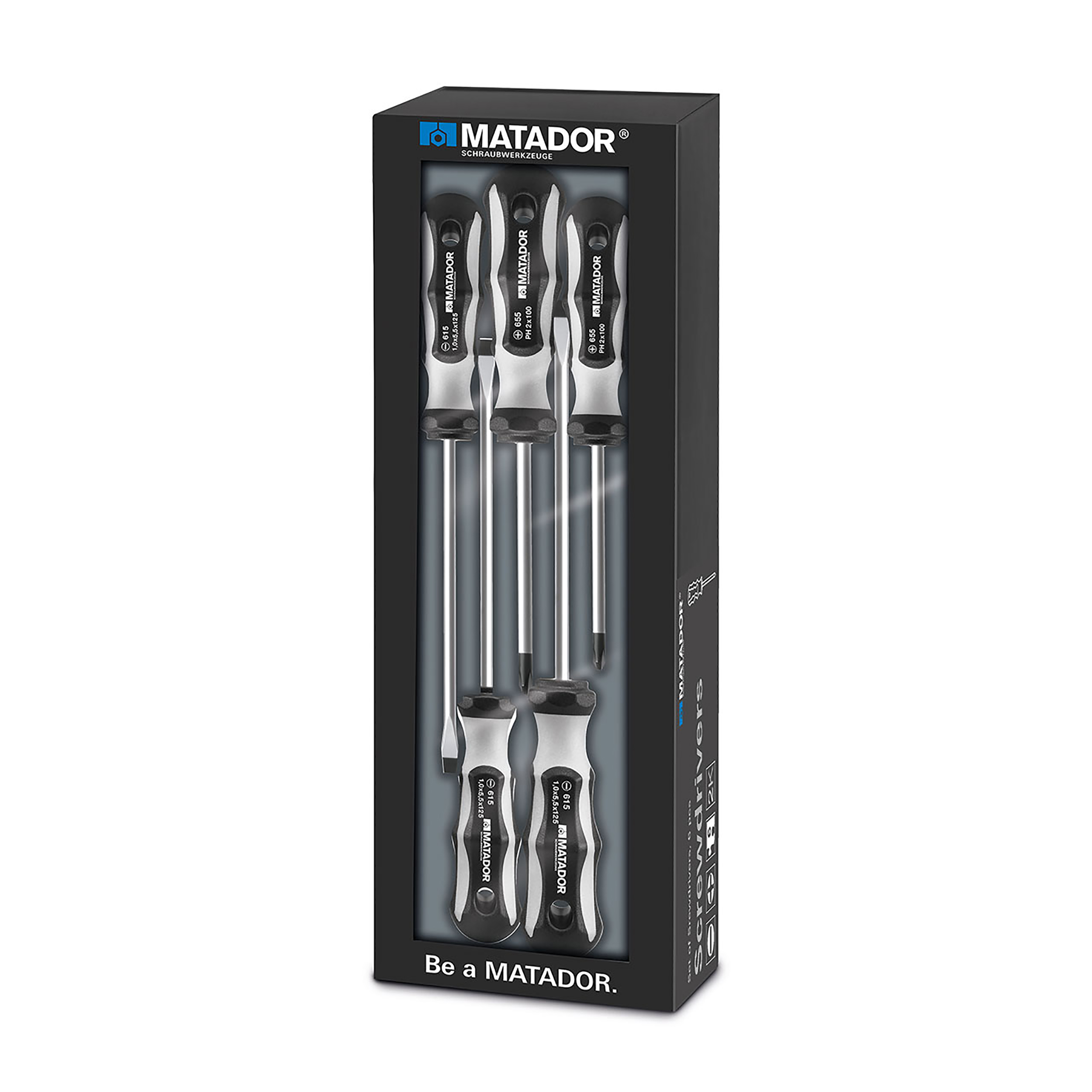 Screwdriver set 6 pcs, MATADOR 06809060