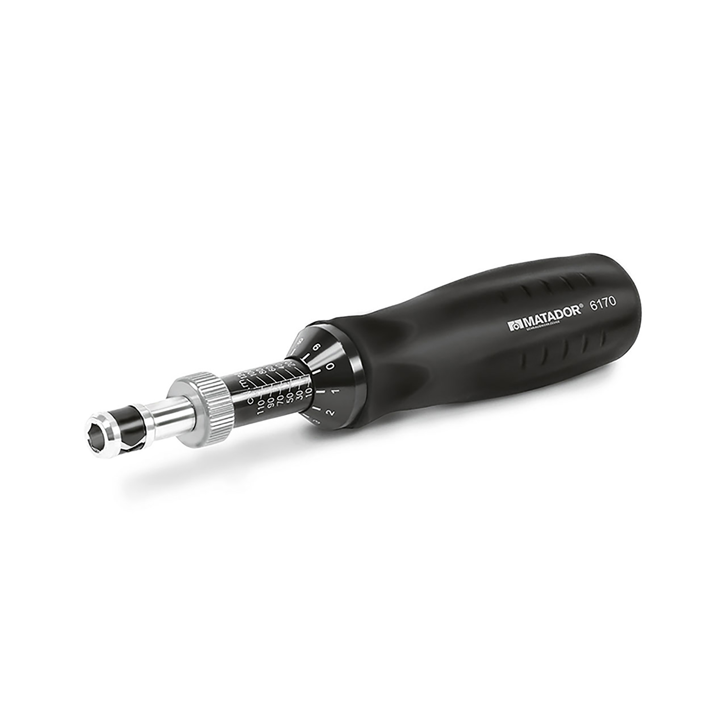 Torque screwdriver, 1/4": 0.1-1.2 Nm, MATADOR item no.: 61700010