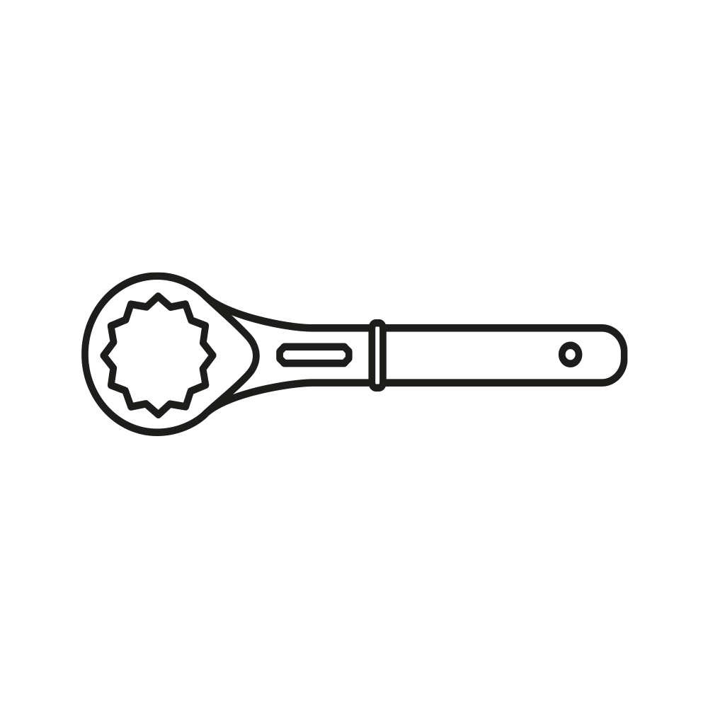 Zug-Ringschlüssel, 65 mm, MATADOR Art.-Code: 02800650