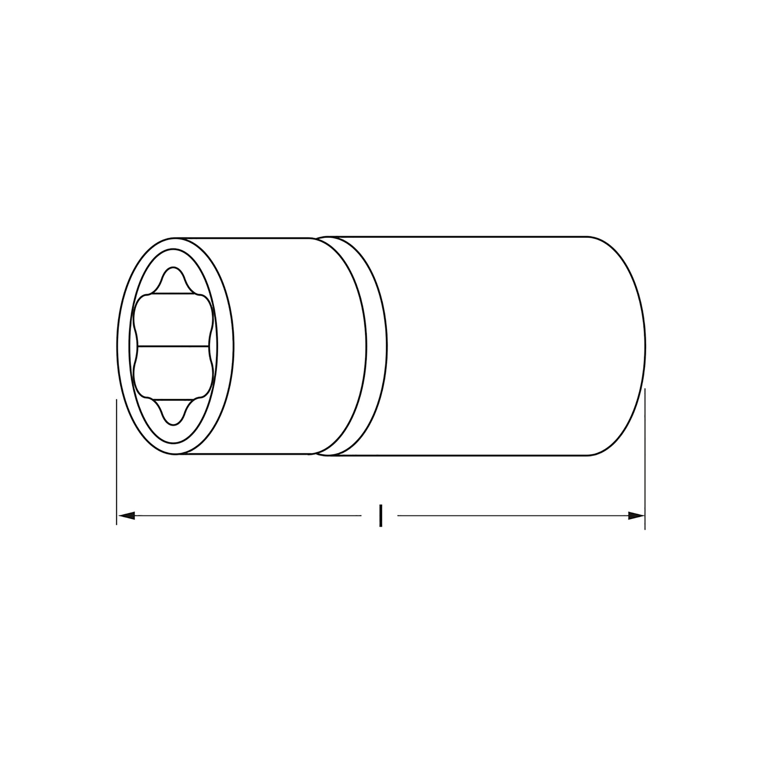 Steckschlüssel-Einsatz, TORX®, 6,3 mm (1/4"): E10, MATADOR Art.-Code: 20900100
