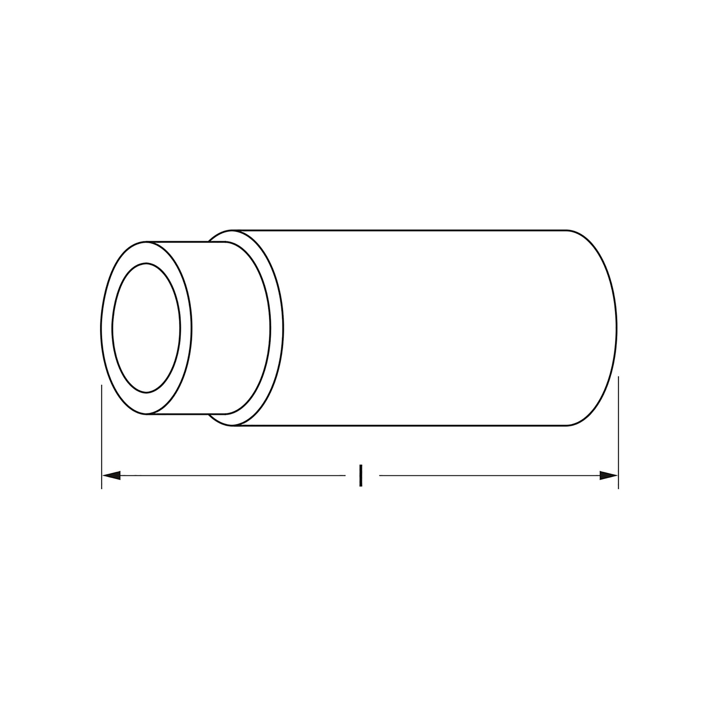 Douille cannelée, 12,5 mm (1/2"), MATADOR Code: 70530006