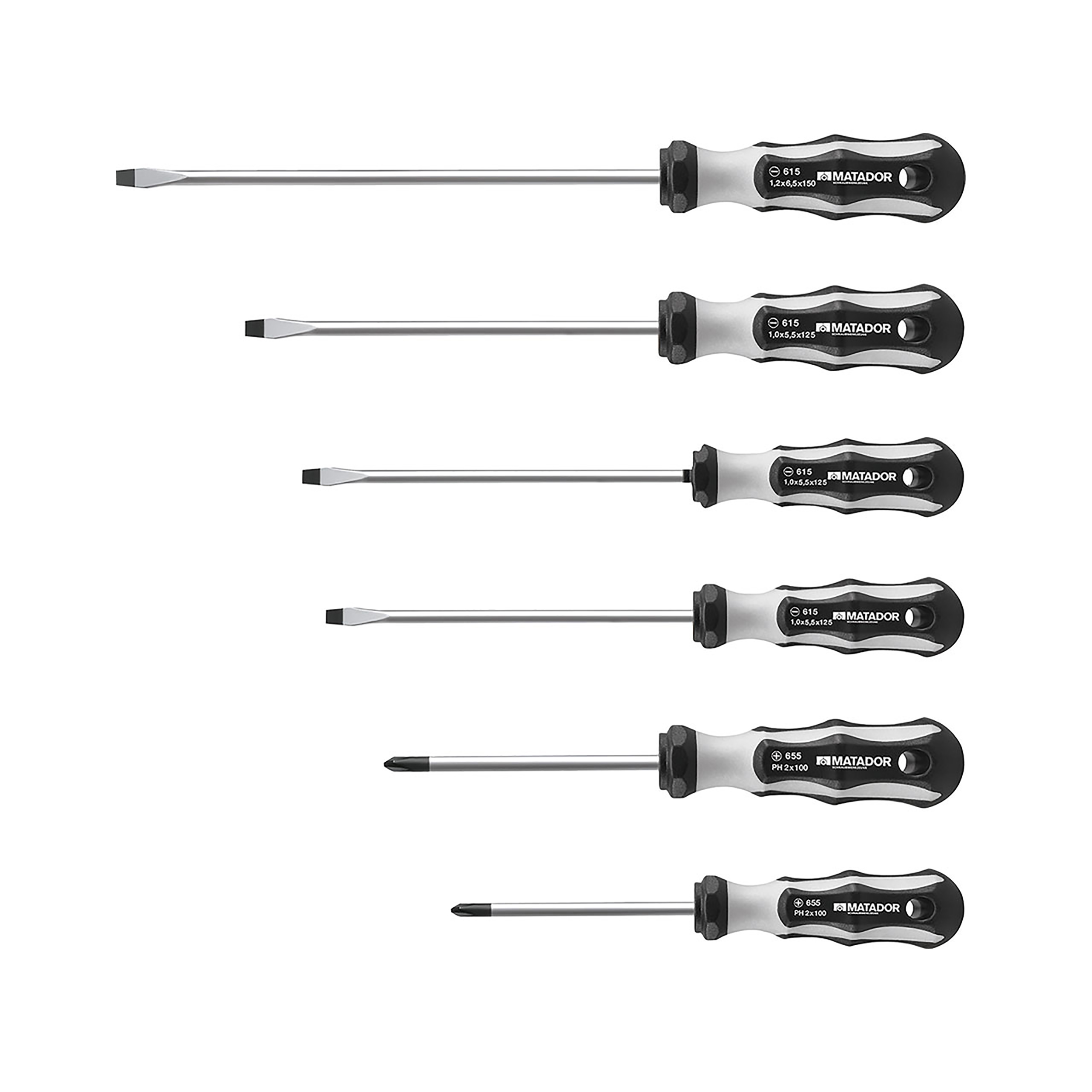 Screwdriver set 6 pcs, MATADOR 06809060