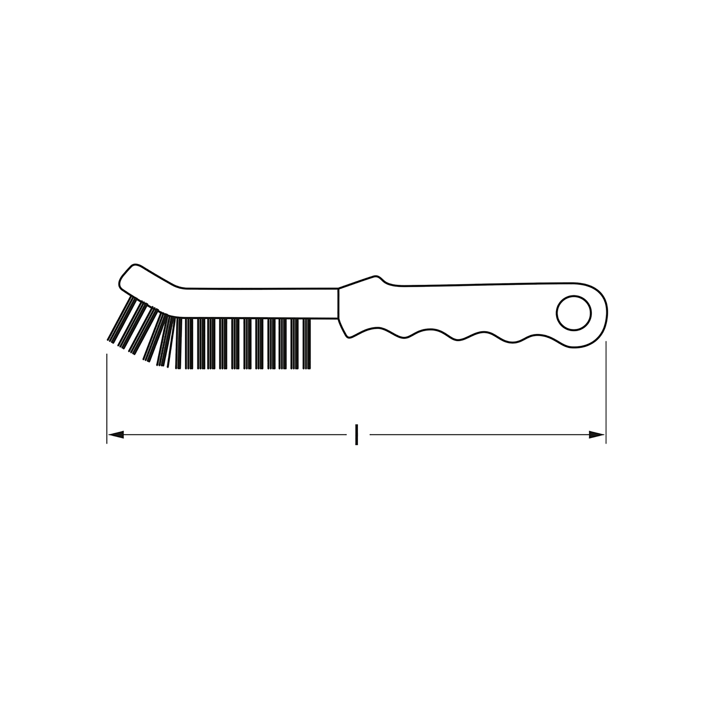 Bremssattelbürste, 225 mm, MATADOR Art.-Code: 08520001