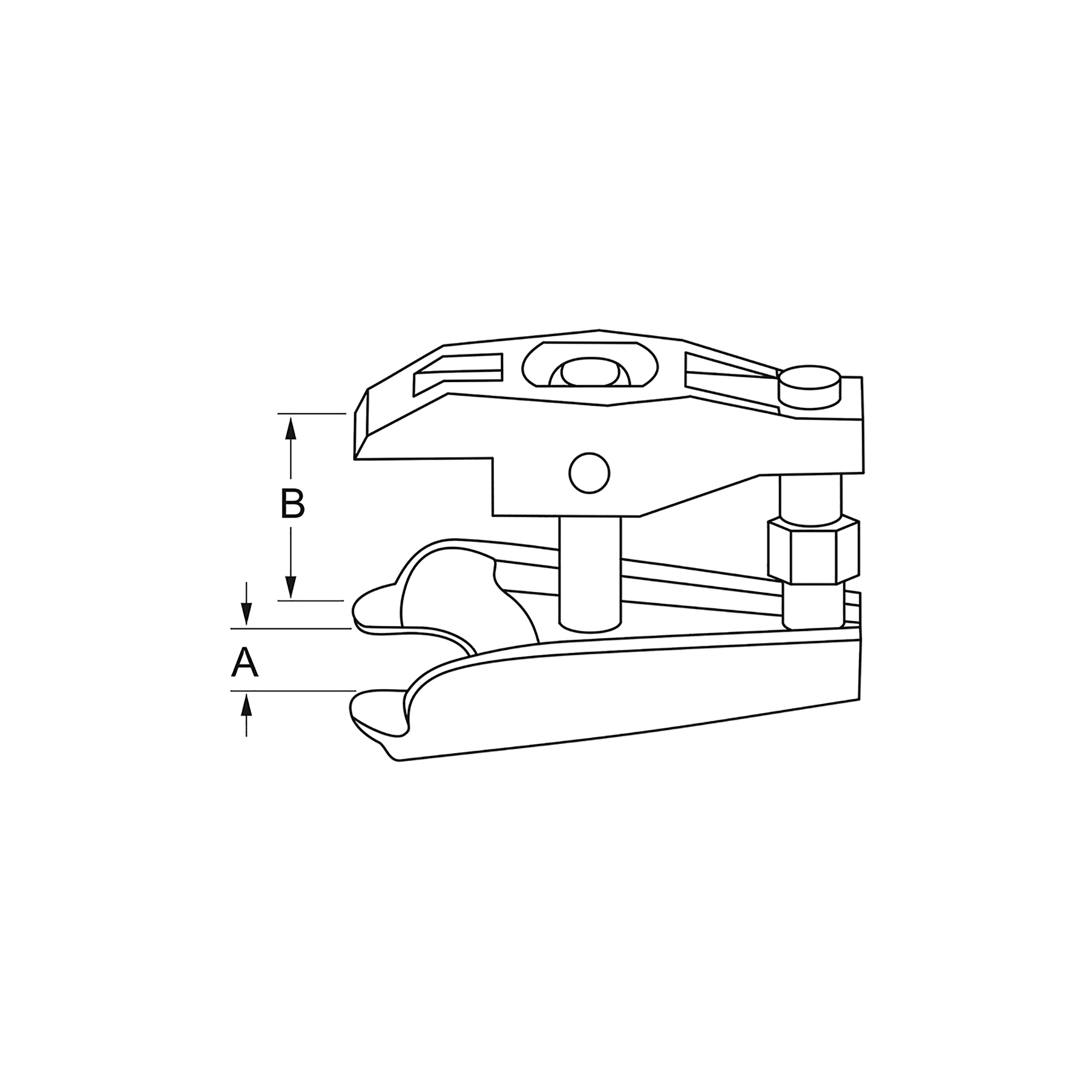 Universal ball joint extractor, MATADOR item no. 07310001