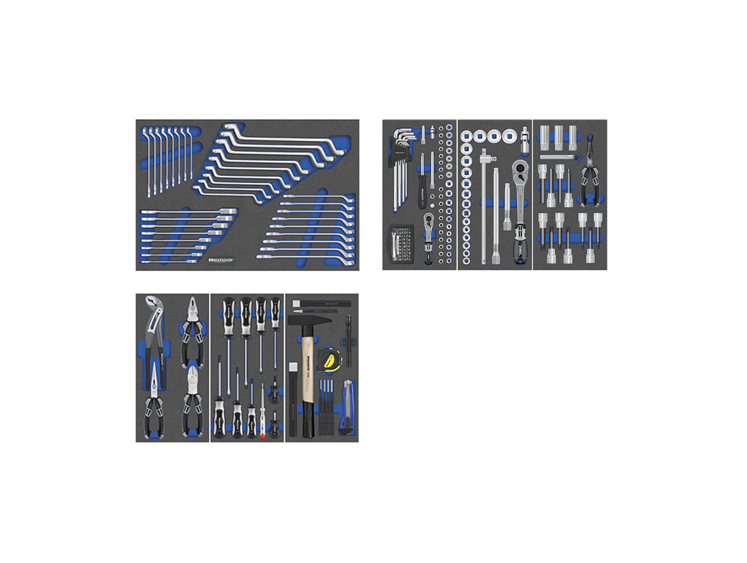 8164_Automotive_uebersichtkqVv4vLMJYTRb 7 Module für 3 Schubladen.