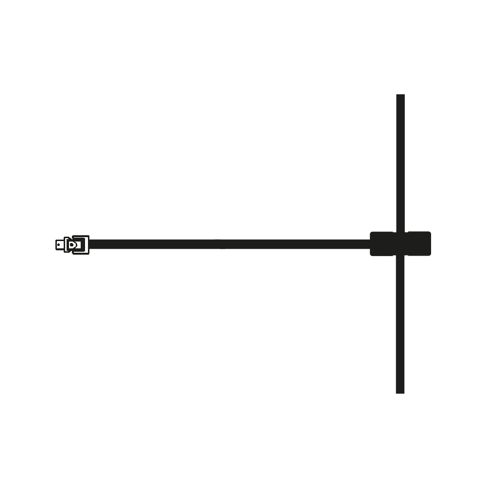 T-Griff-Verlängerung, 6,3 mm (1/4"): 500 mm, MATADOR Art.-Code: 20740001