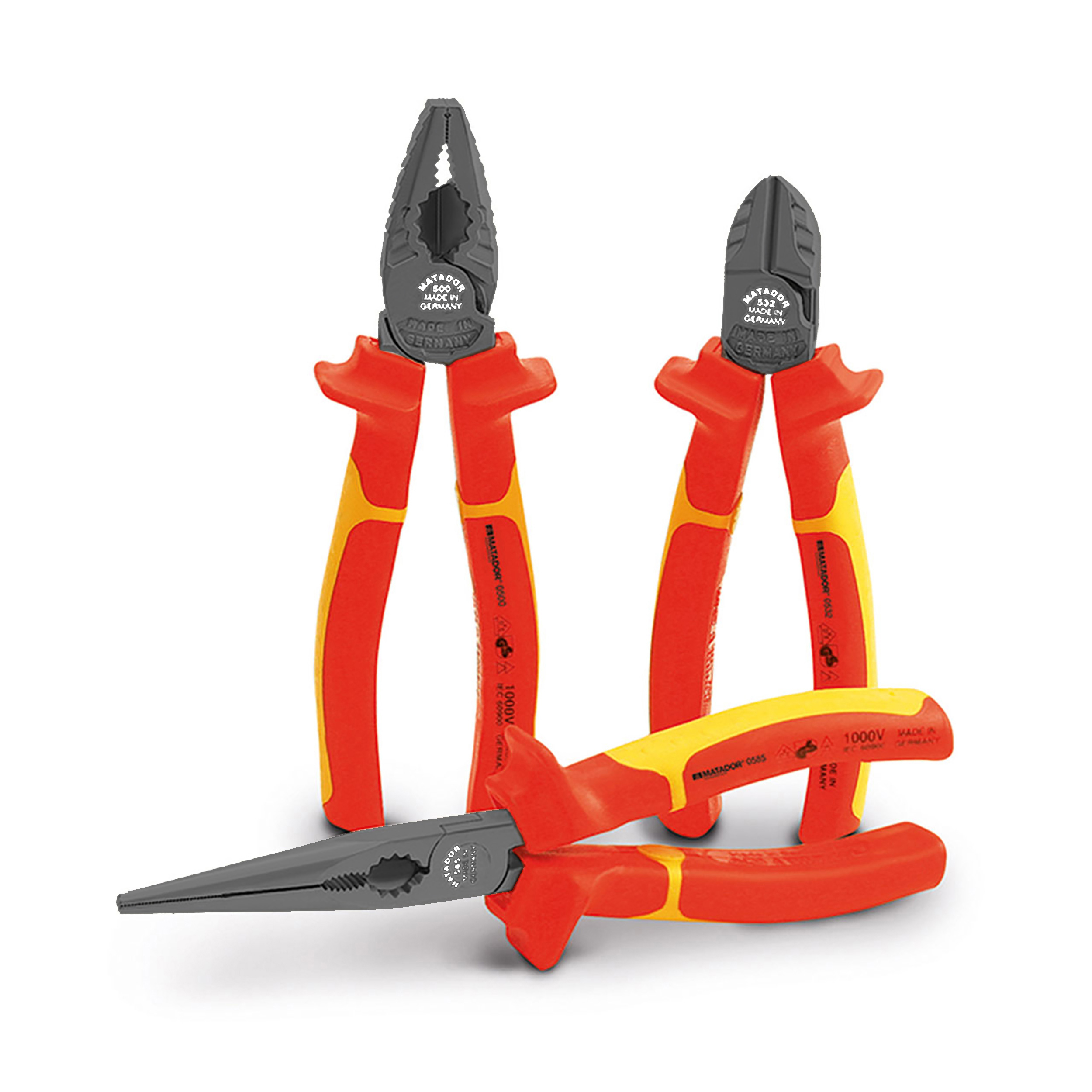 VDE Zangen-Satz, 3-tlg., MATADOR Art.-Code: 05011301