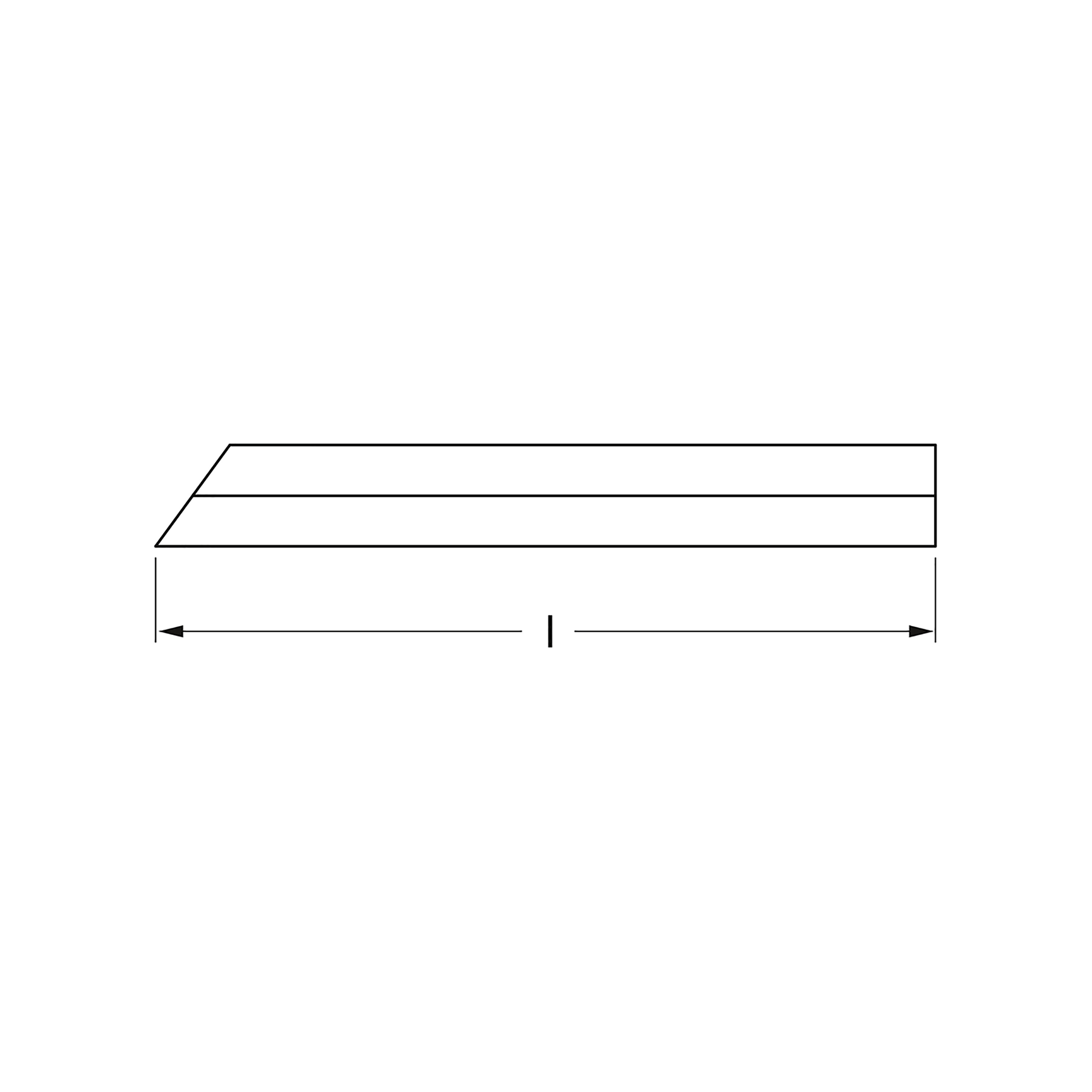 Haarlineal, DIN 874, 200x22x6 mm, MATADOR Art.-Code: 07983020