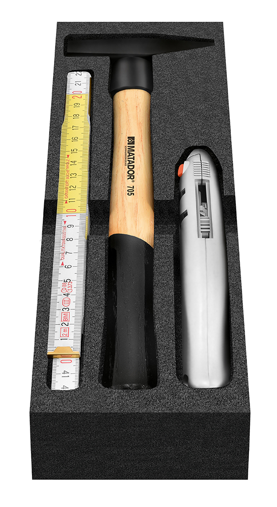 Cube XL: Set di utensili 3 pezzi, MATADOR Codice articolo: 81500705