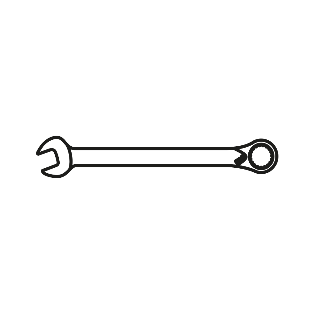 Knarren-Ringmaulschlüssel, m. Hebel, 7 mm, 32 Nm, MATADOR Art.-Code: 01890070