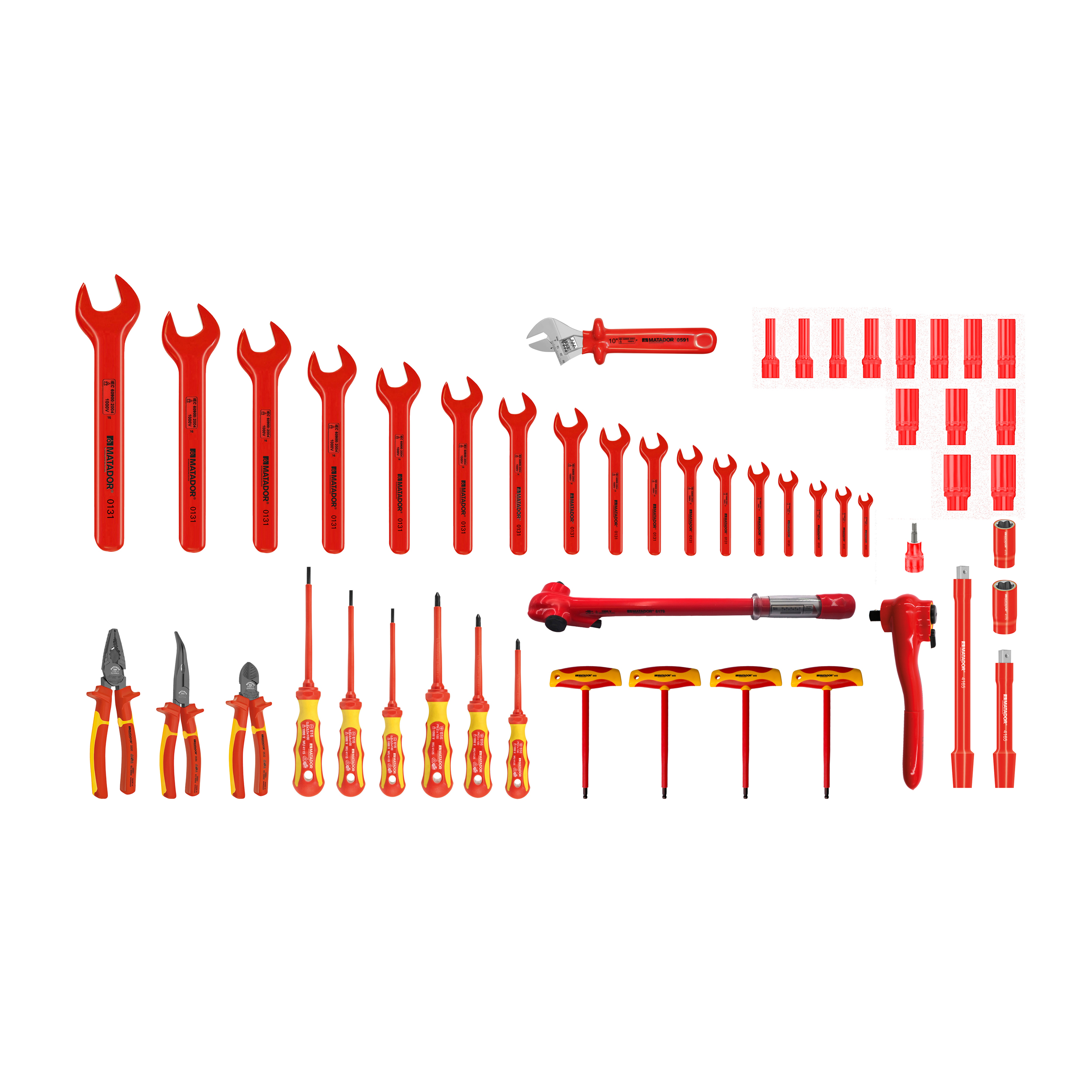 Elektriker-Werkzeugkoffer, 47-tlg., MATADOR Art.-Code: 81309551