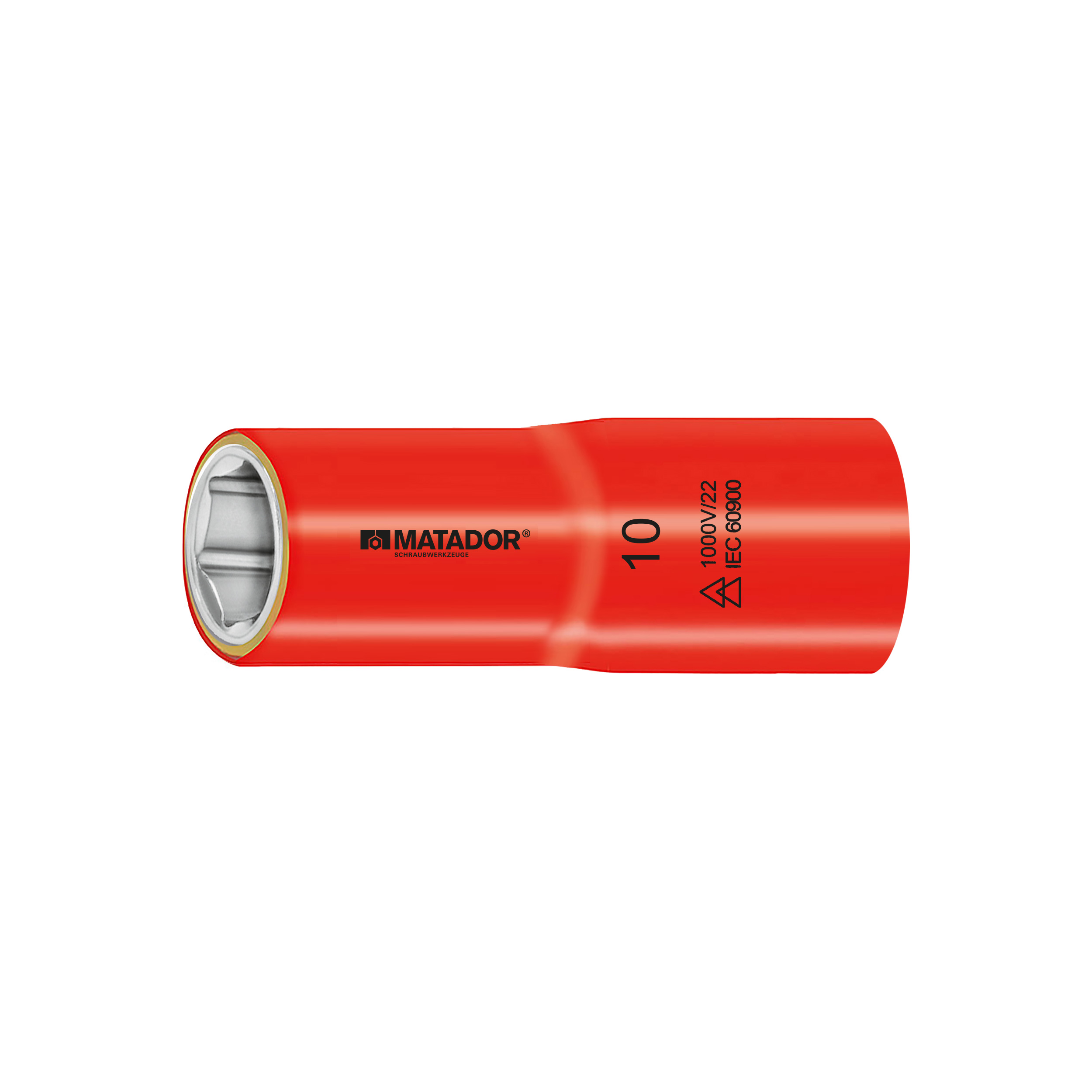 Socket long VDE, 1/2": 14 mm, MATADOR item no.: 41810140