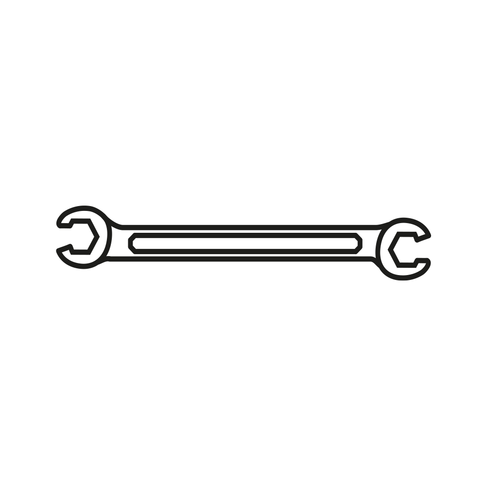 Doppelringschlüssel, offen, DIN 3118, 36x41 mm, MATADOR Art.-Code: 02513641