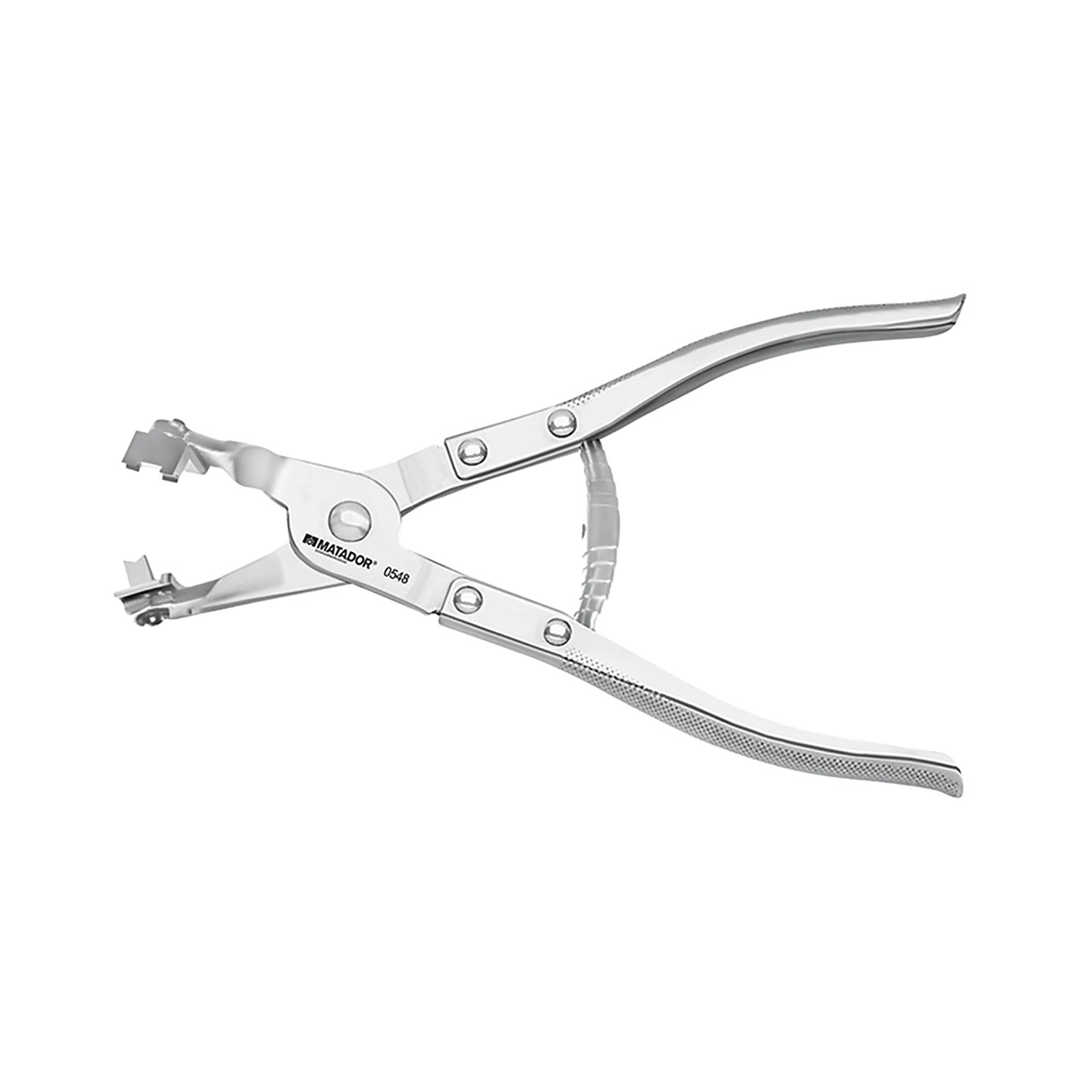 Hose clamp pliers with spring, 210 mm (8.1/4"), MATADOR item no.: 05480004