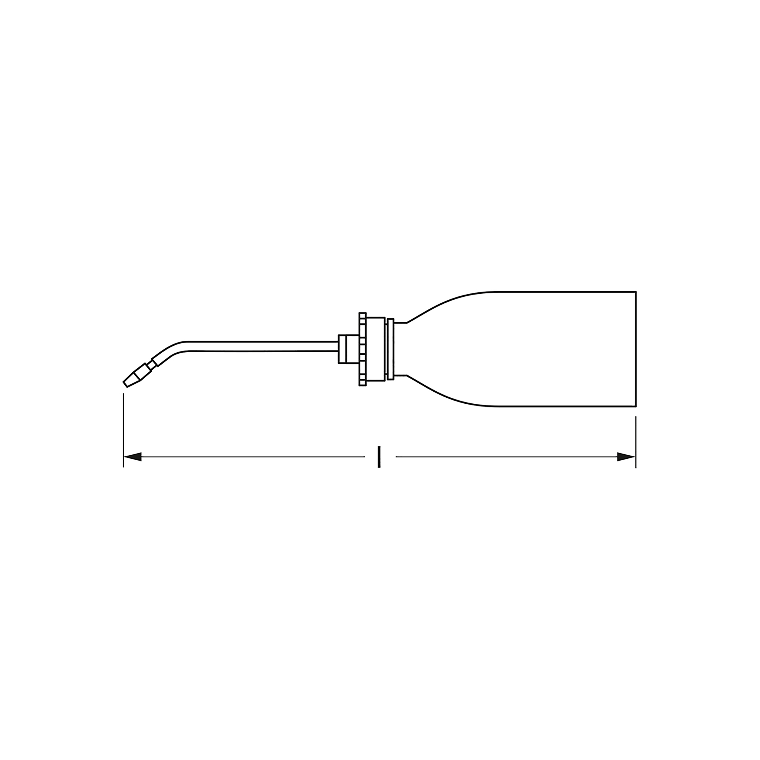 Plastic oil can, with double pump, 300 cm³, MATADOR item no.: 07930001