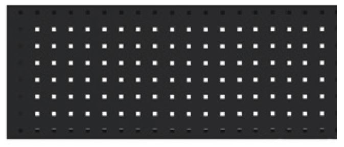 Men's Kitchen: Lochwand L 2-tlg., 861 x 338 x 20 mm, MATADOR 81523407