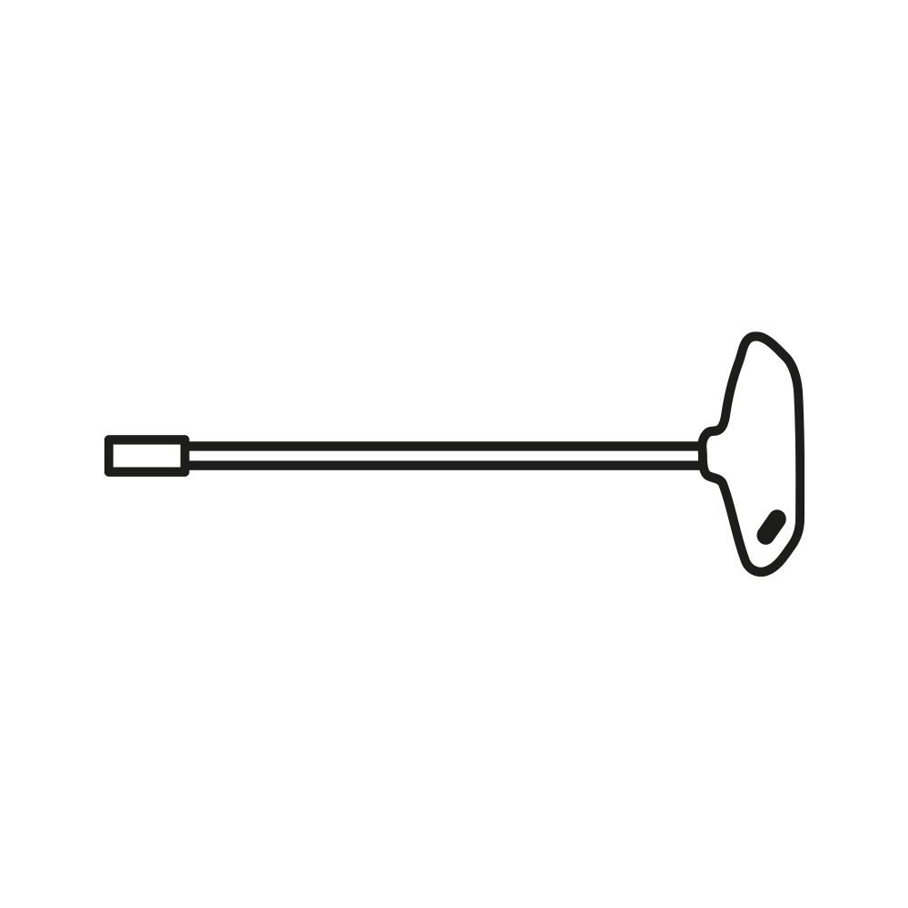 Sechskant-Steckschlüssel, 5,5x230 mm, MATADOR Art.-Nr.: 06710055