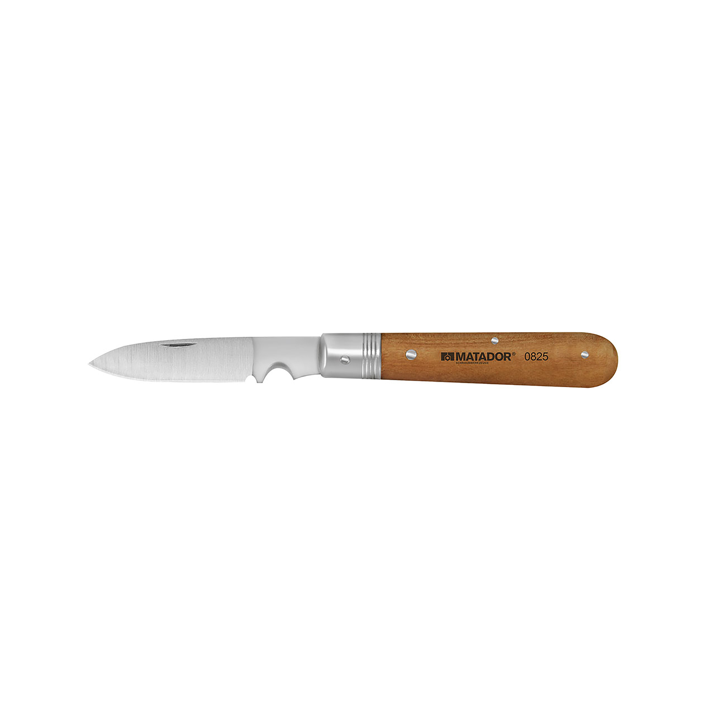 Quality Cable Knife with wooden handle, MATADOR 08250001