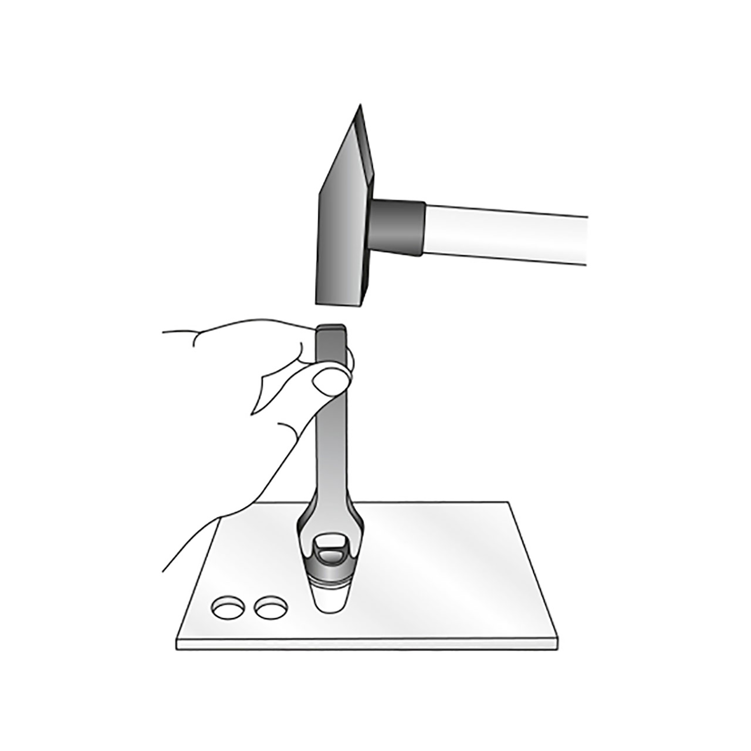 Henkellocheisen, DIN 7200 A, 6 mm, MATADOR Art.-Code: 07130060