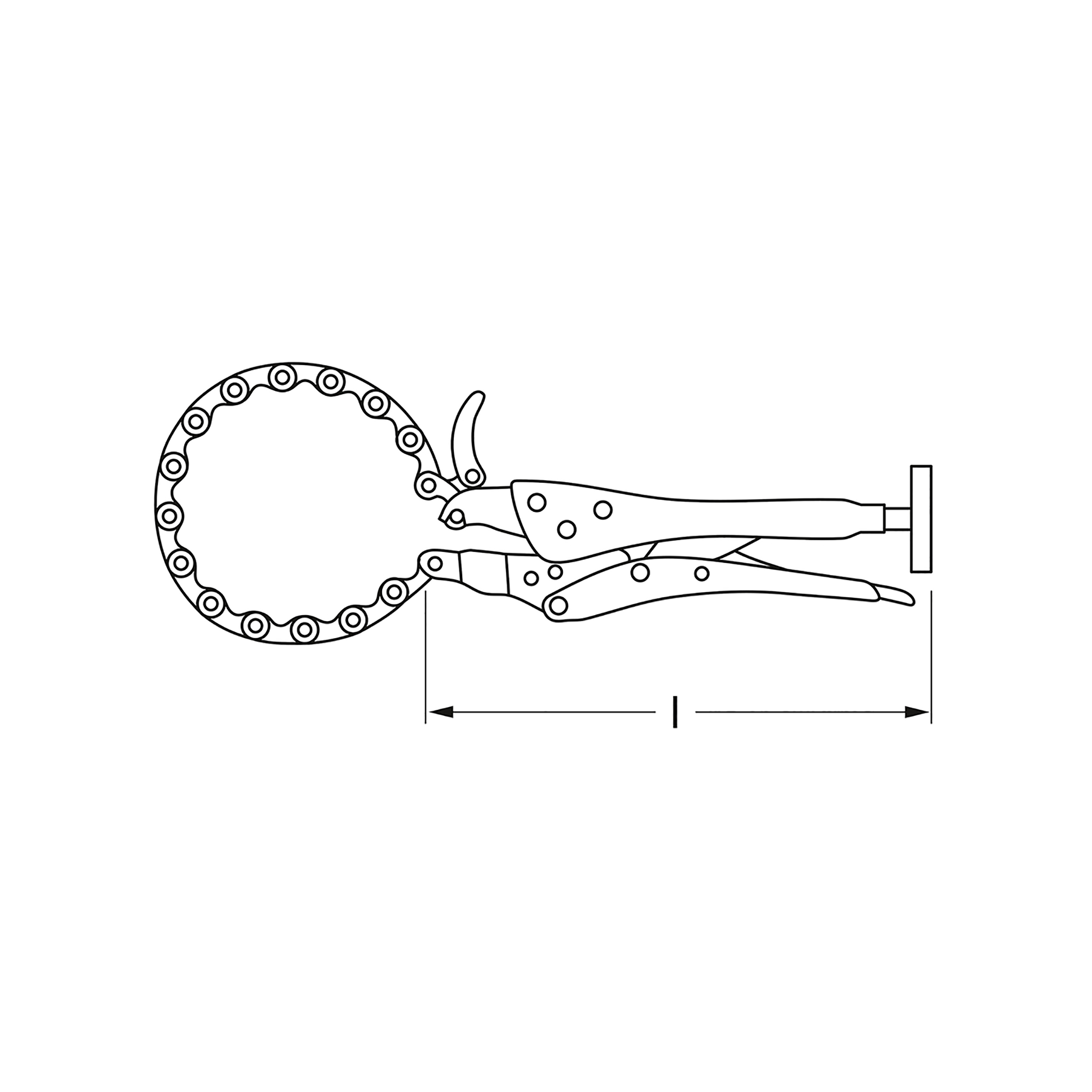 Ketten-Rohrabschneider, 255 mm, MATADOR Art.-Code: 08080010