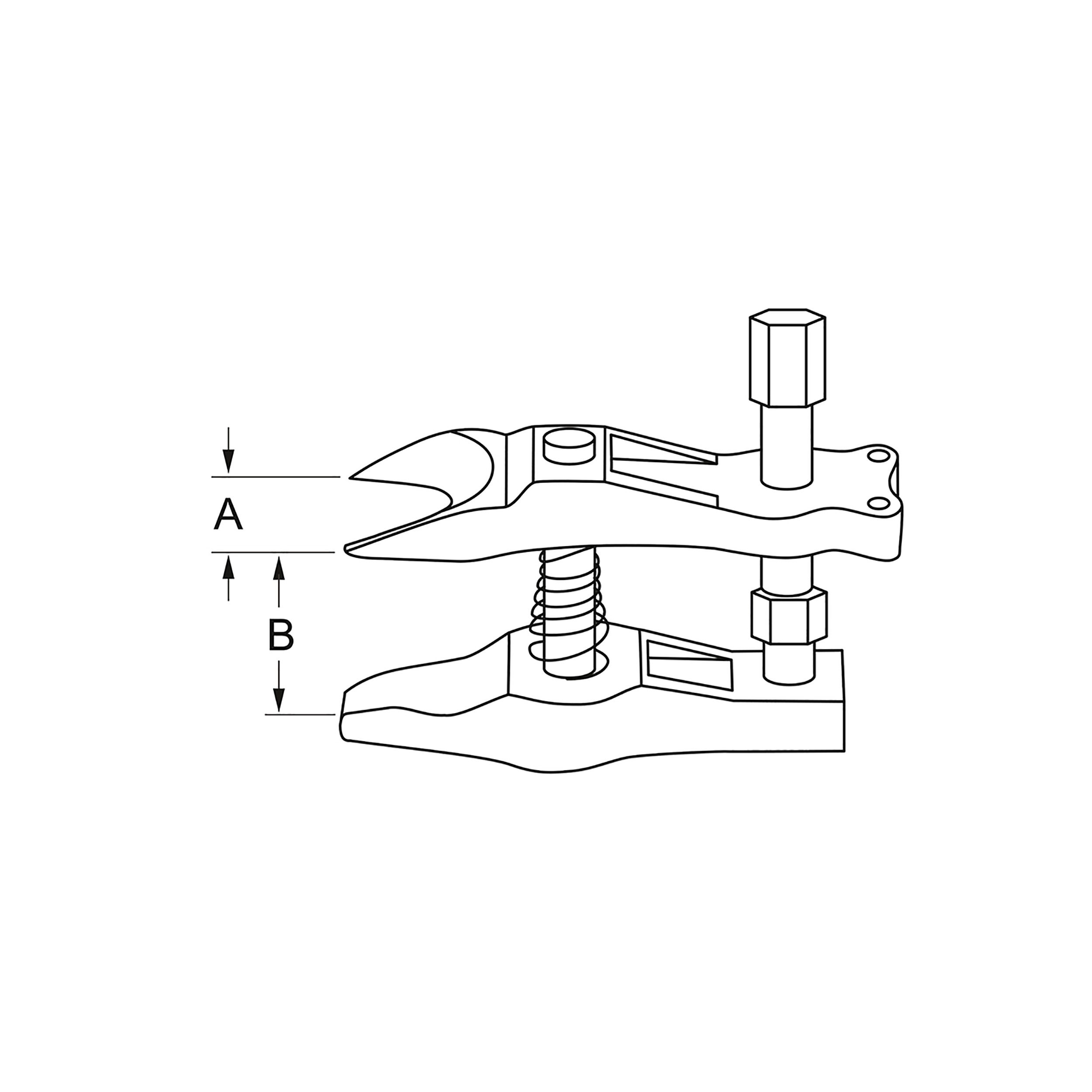 Kugelgelenk-Ausdrücker (Nfz), 27-36 mm, MATADOR Art.-Code: 07310009