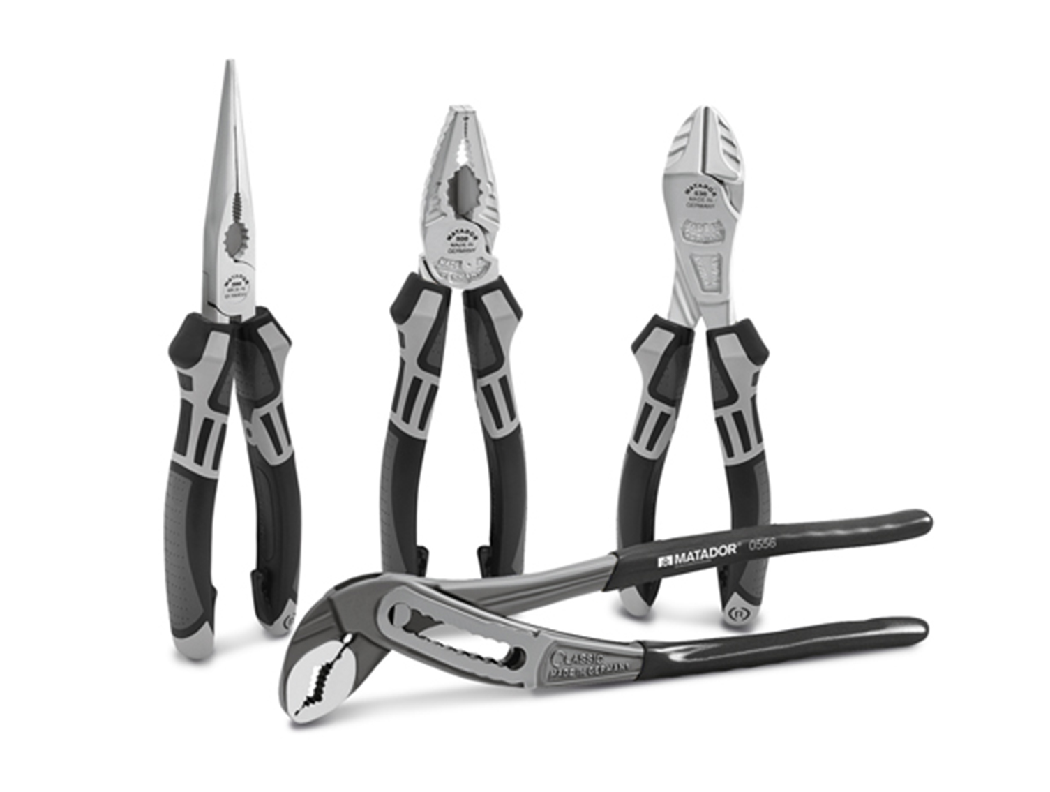 Pliers set 4 pcs, MATADOR 0556